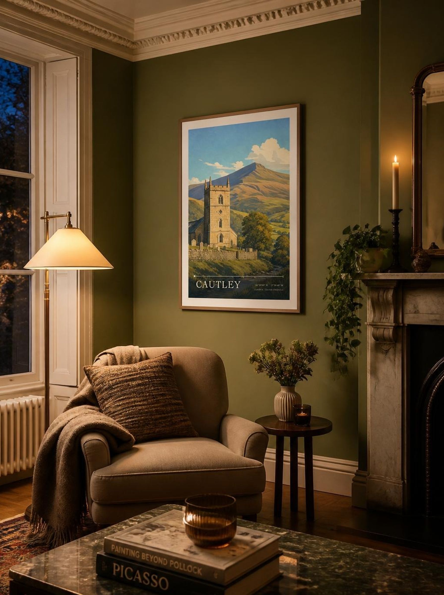 Cautley Cumbria United Kingdom Travel Poster - Lifestyle
