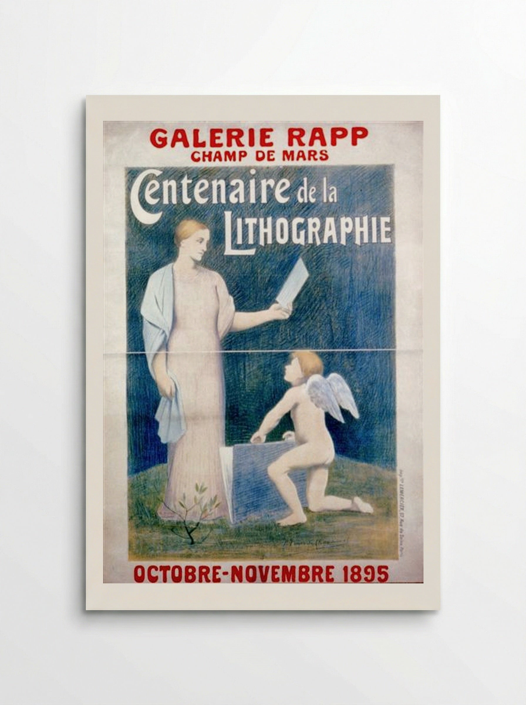 Centenaire de la Lithographie - Pierre Puvis de Chavannes - Poster
