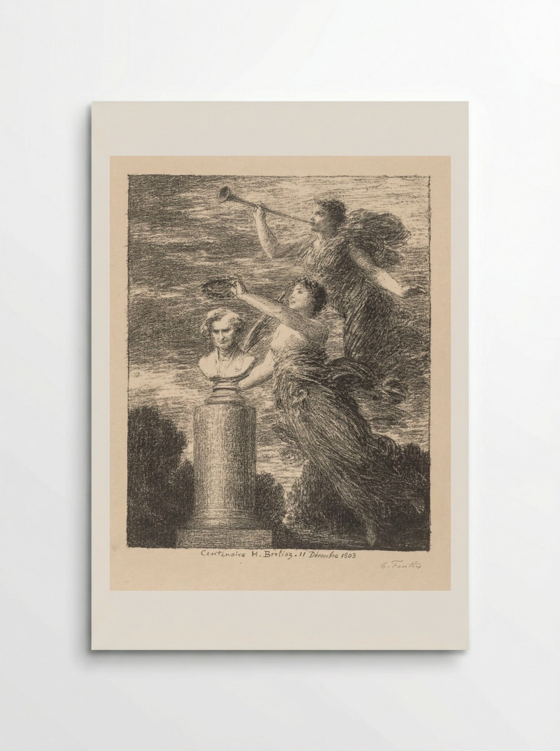 Centenary of Hector Berlioz - Henri Fantin-Latour - Poster
