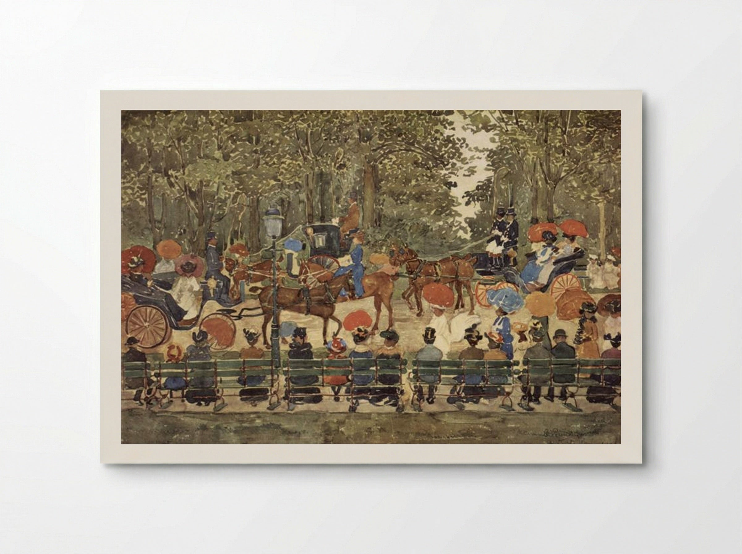 Central Park, New York - Maurice Prendergast - Poster