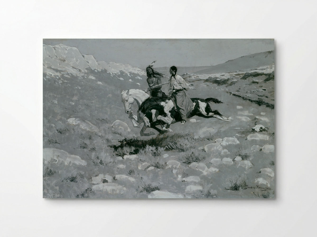 Ceremony of the Fastest Horse - Frederic Remington - Poster