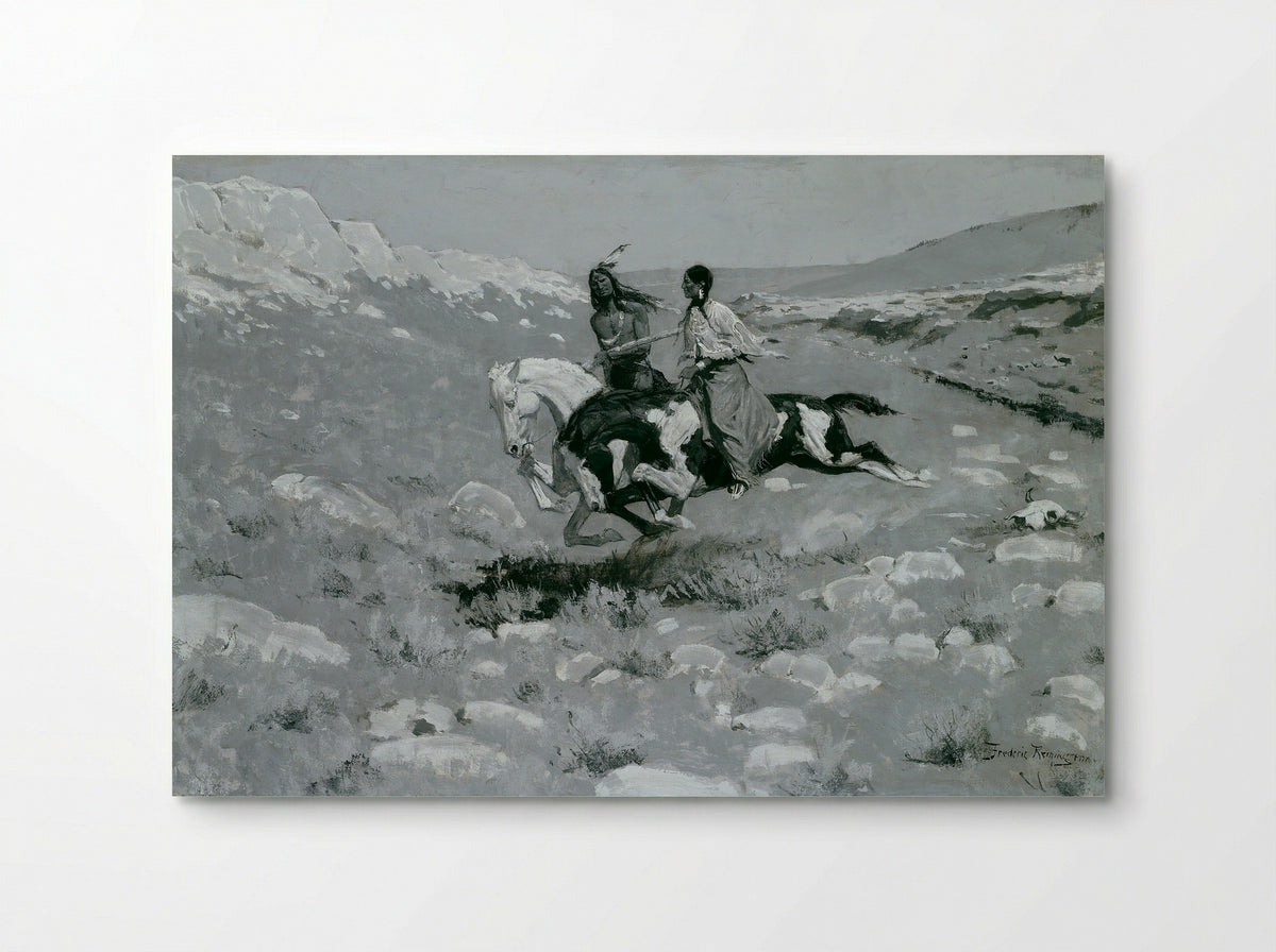 Ceremony of the Fastest Horse - Frederic Remington - Poster