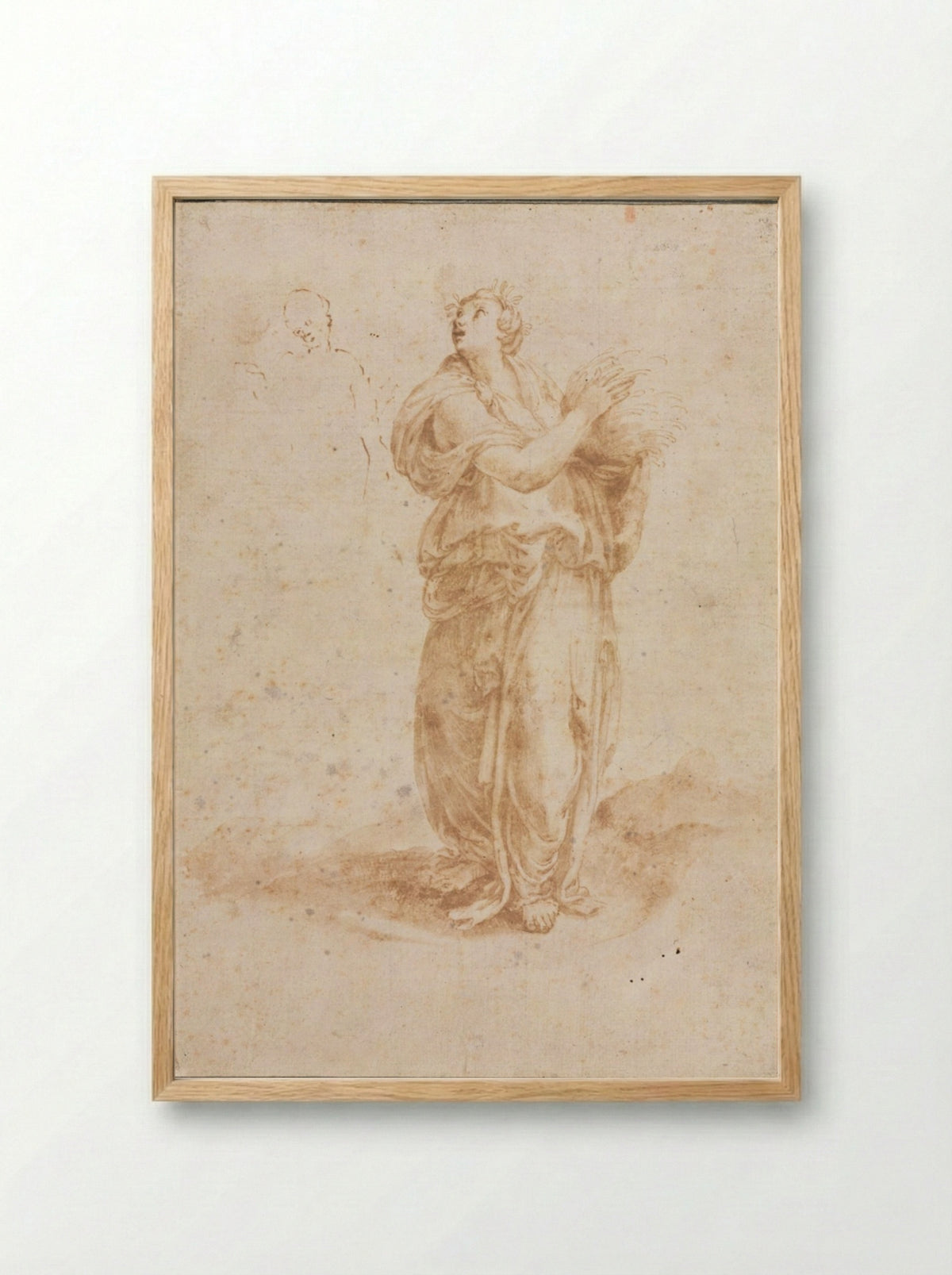 Ceres - Lelio Orsi - Framed Print Wood