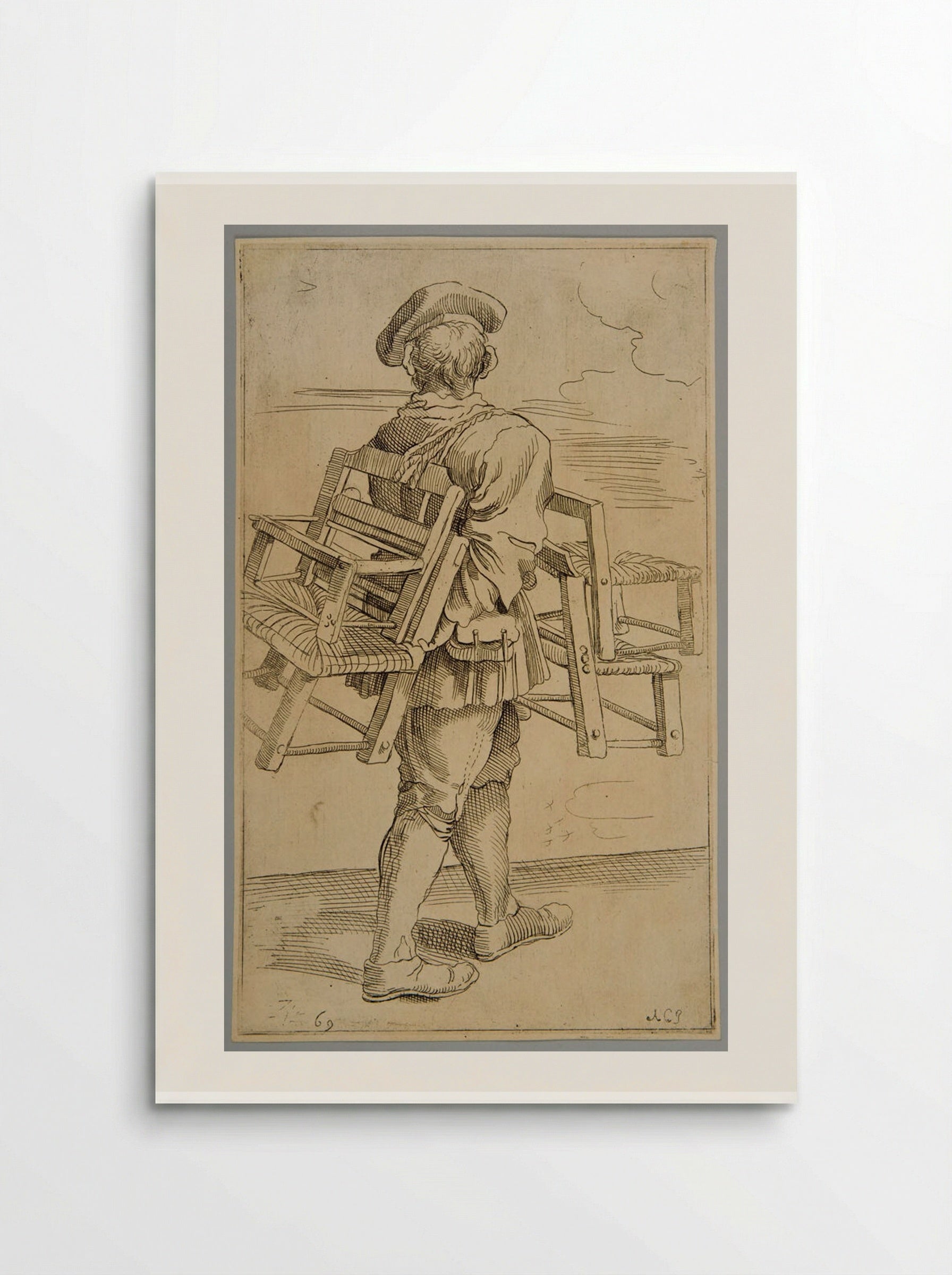 Chairmaker - Simon Guillain - Poster