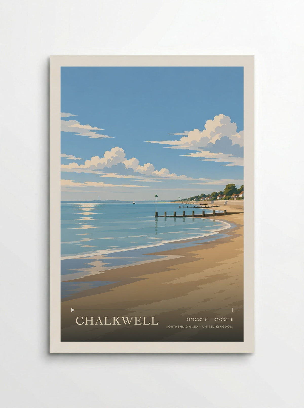 Chalkwell, Southend-on-Sea | Travel Poster - Poster
