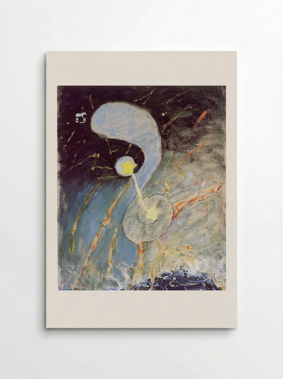 Chaos, Nr. 2 - Hilma af Klint - Poster