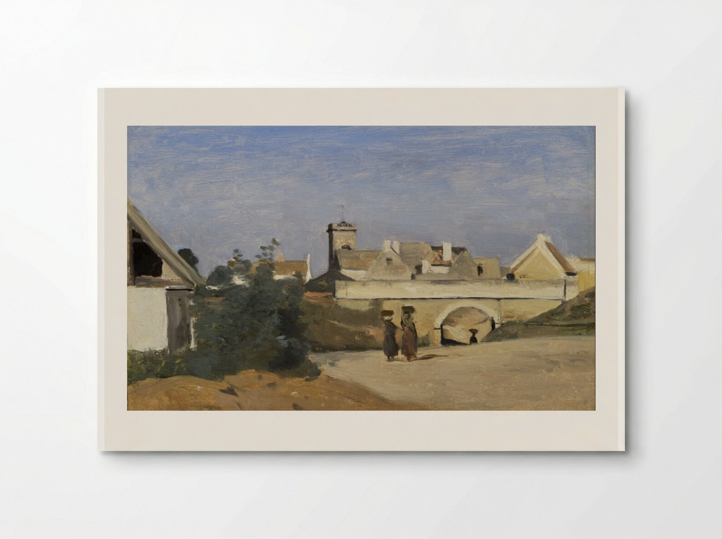 Charente - Jean-Baptiste-Camille Corot - Poster