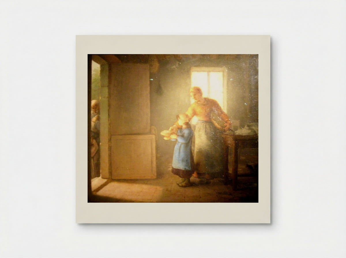 Charity - Jean-Francois Millet - Poster