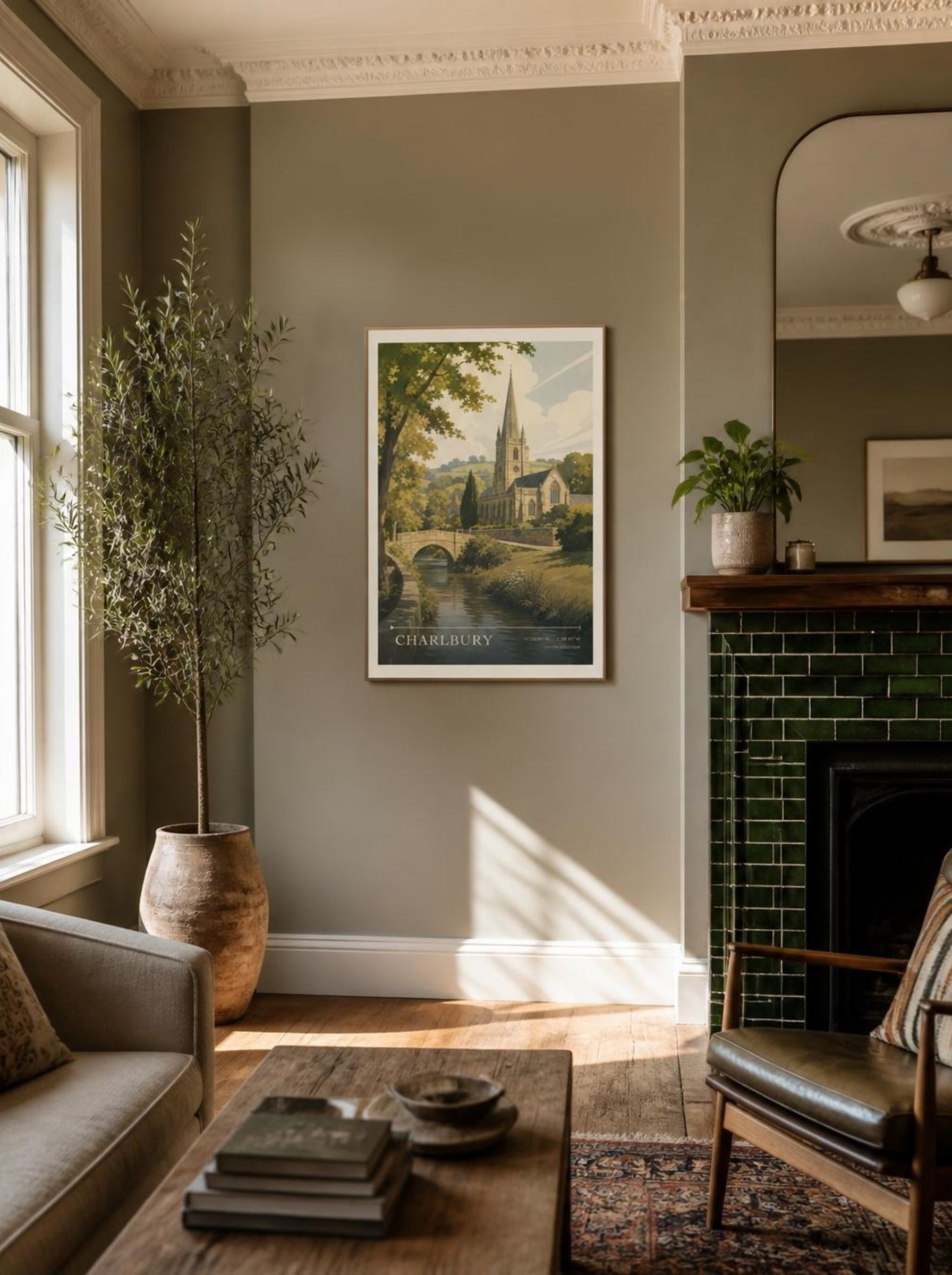 Charlbury United Kingdom Travel Poster - Lifestyle