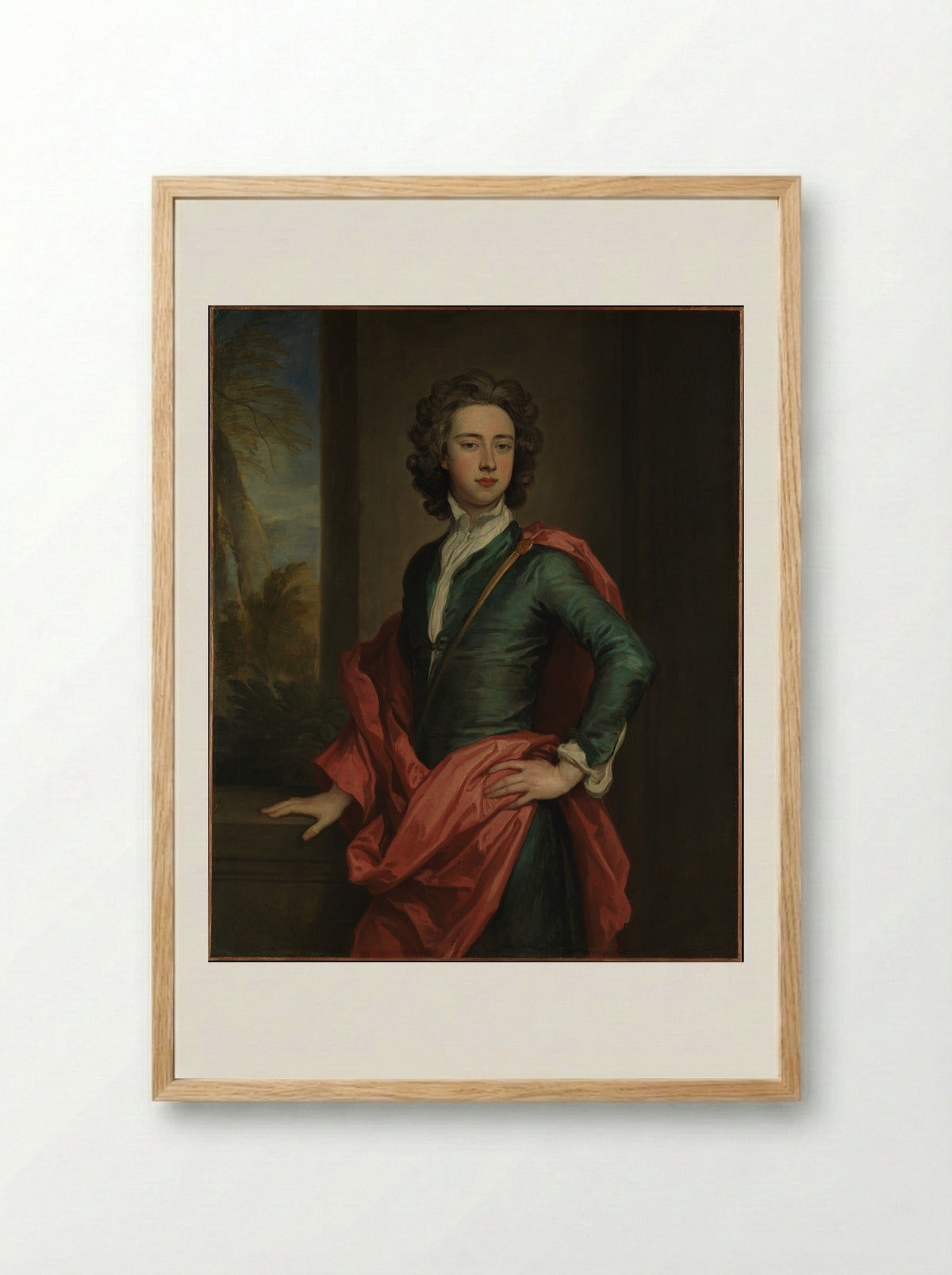 Charles Beauclerk, 1st Duke of St Albans - Sir Godfrey Kneller - Framed Print Wood