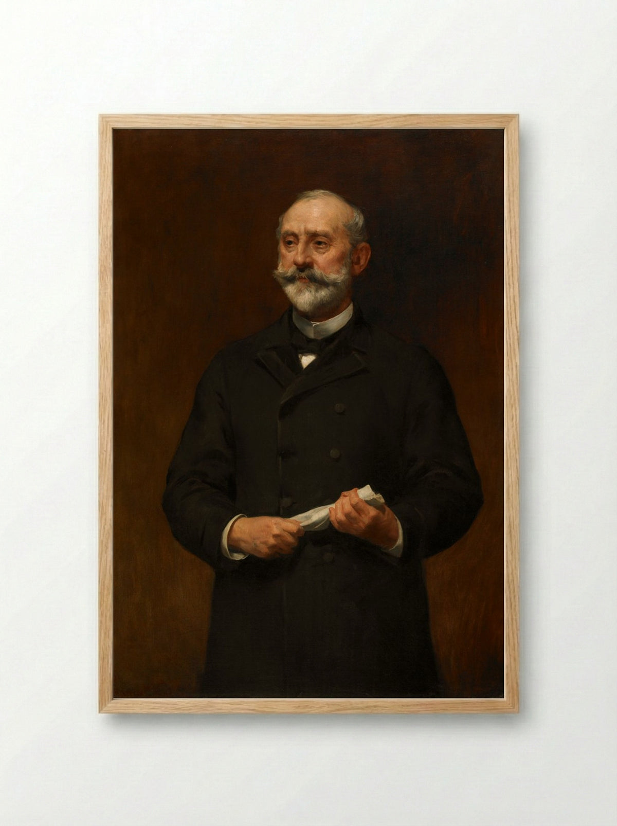Charles Devens - Frederic Porter Vinton - Framed Print Wood