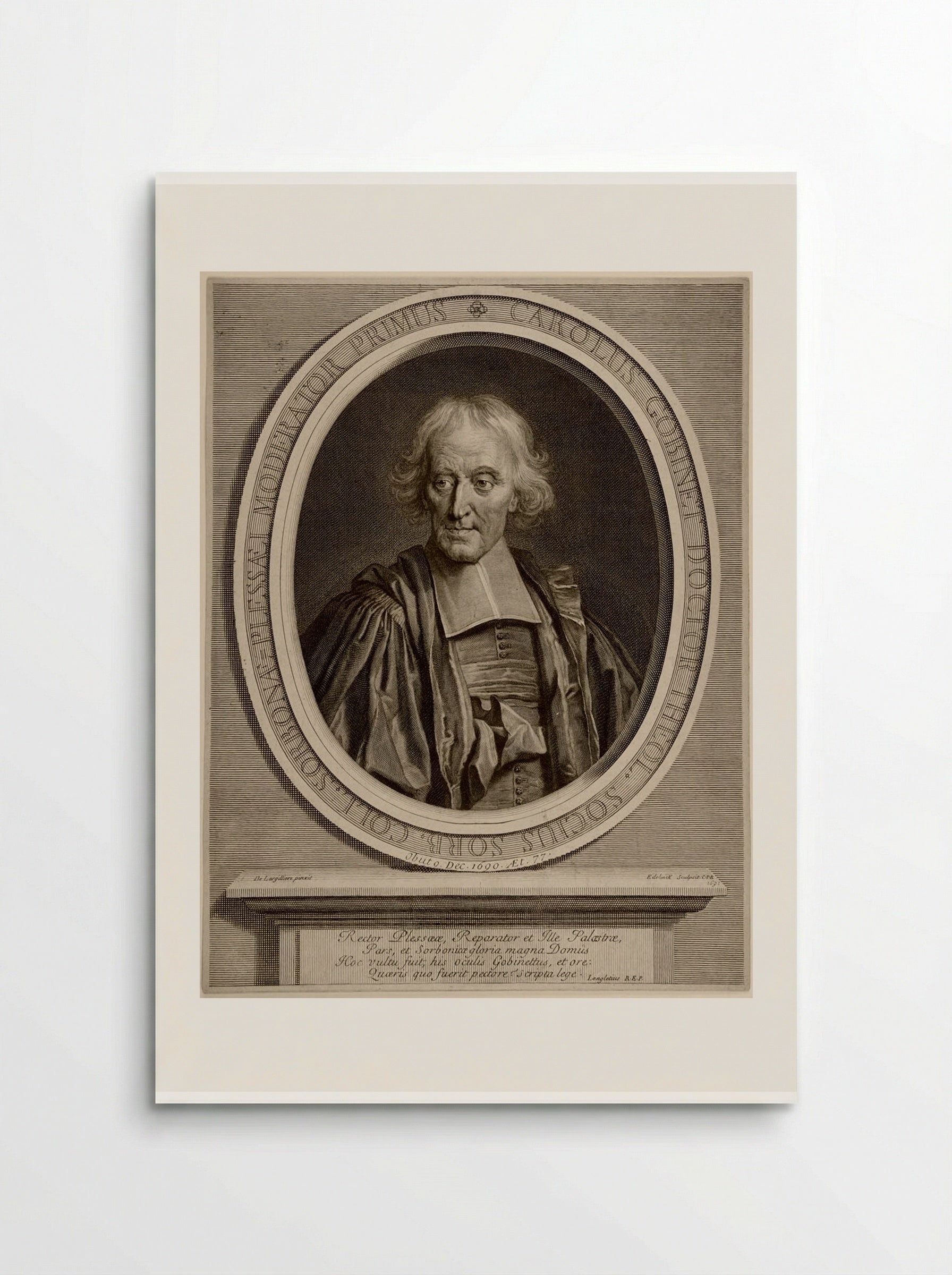 Charles Gobinet - Gérard Edelinck - Poster