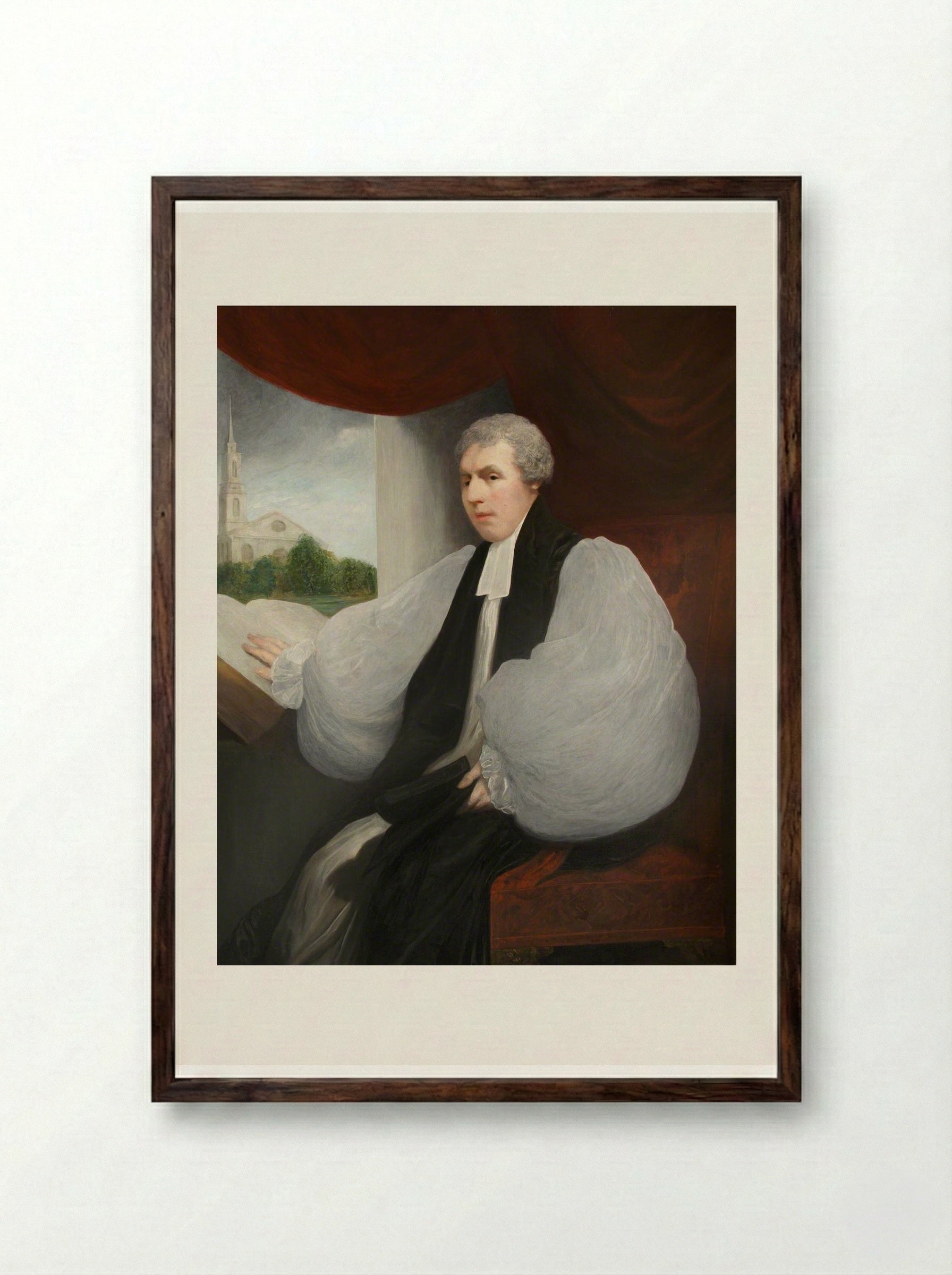 Charles James Stewart (1775-1837) - John Jackson - Framed Print Dark Wood