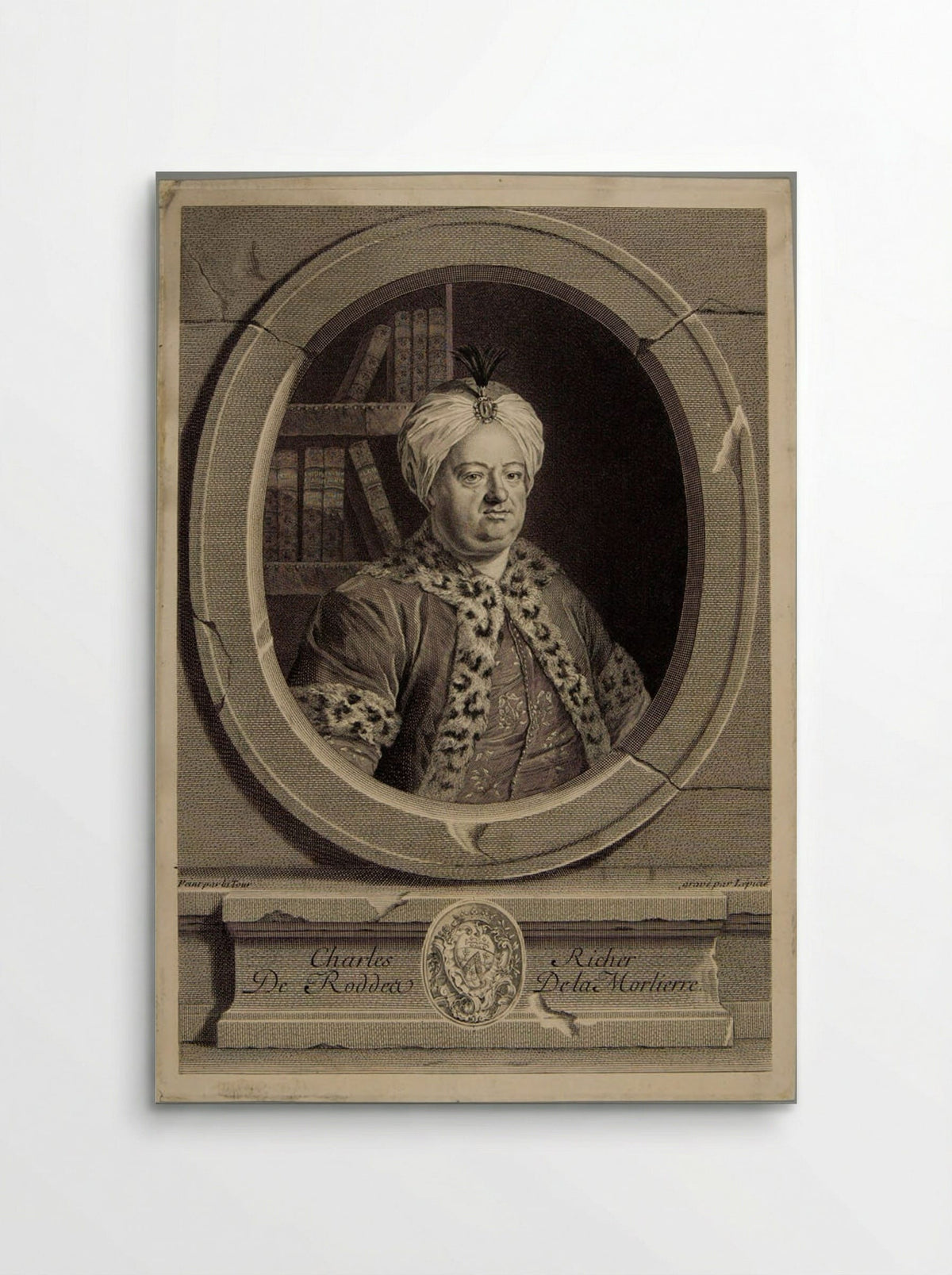 Charles Richter de Rodes de la Morlière - Bernard Lépicié - Poster