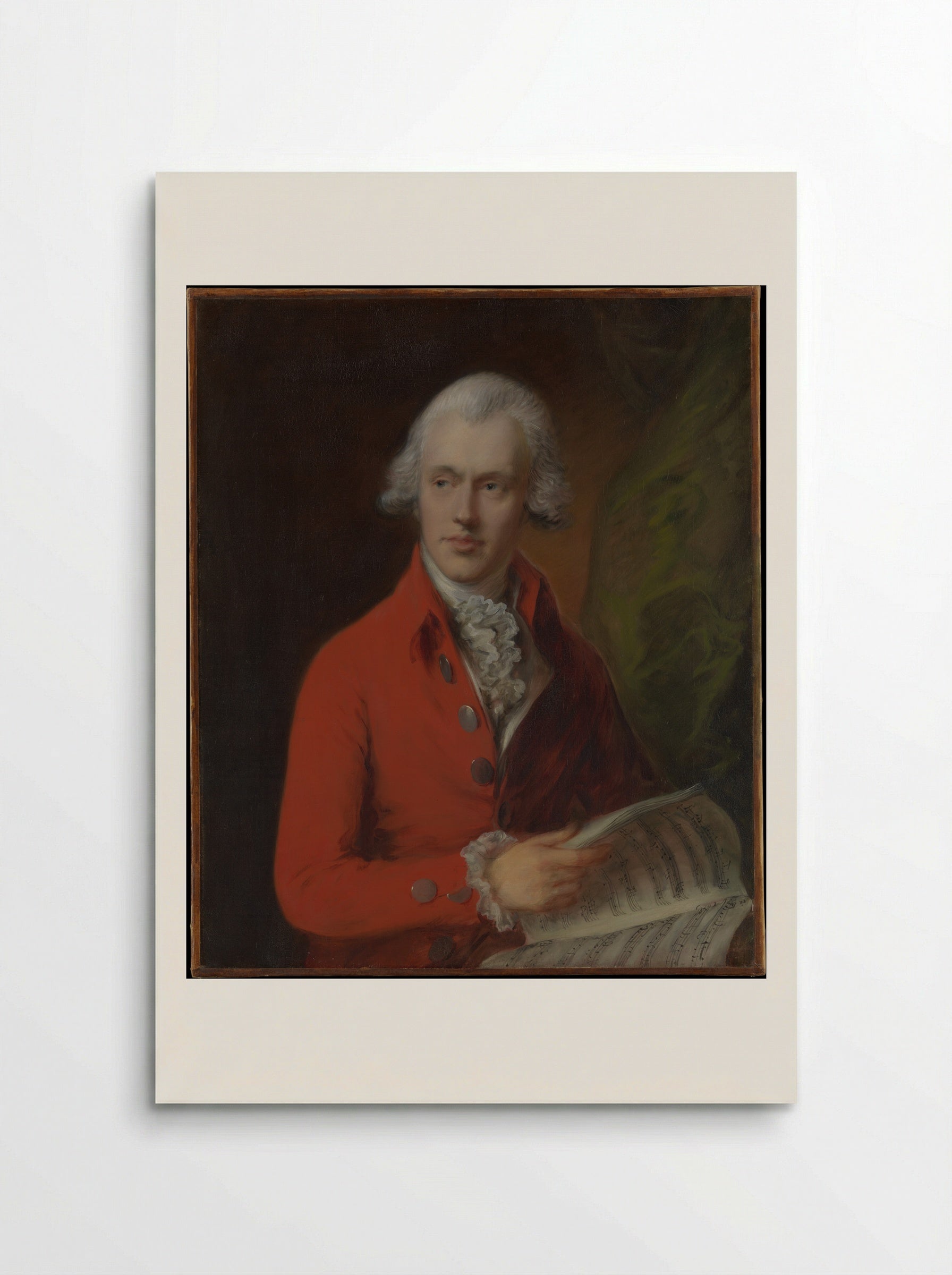 Charles Rousseau Burney - Thomas Gainsborough - Poster