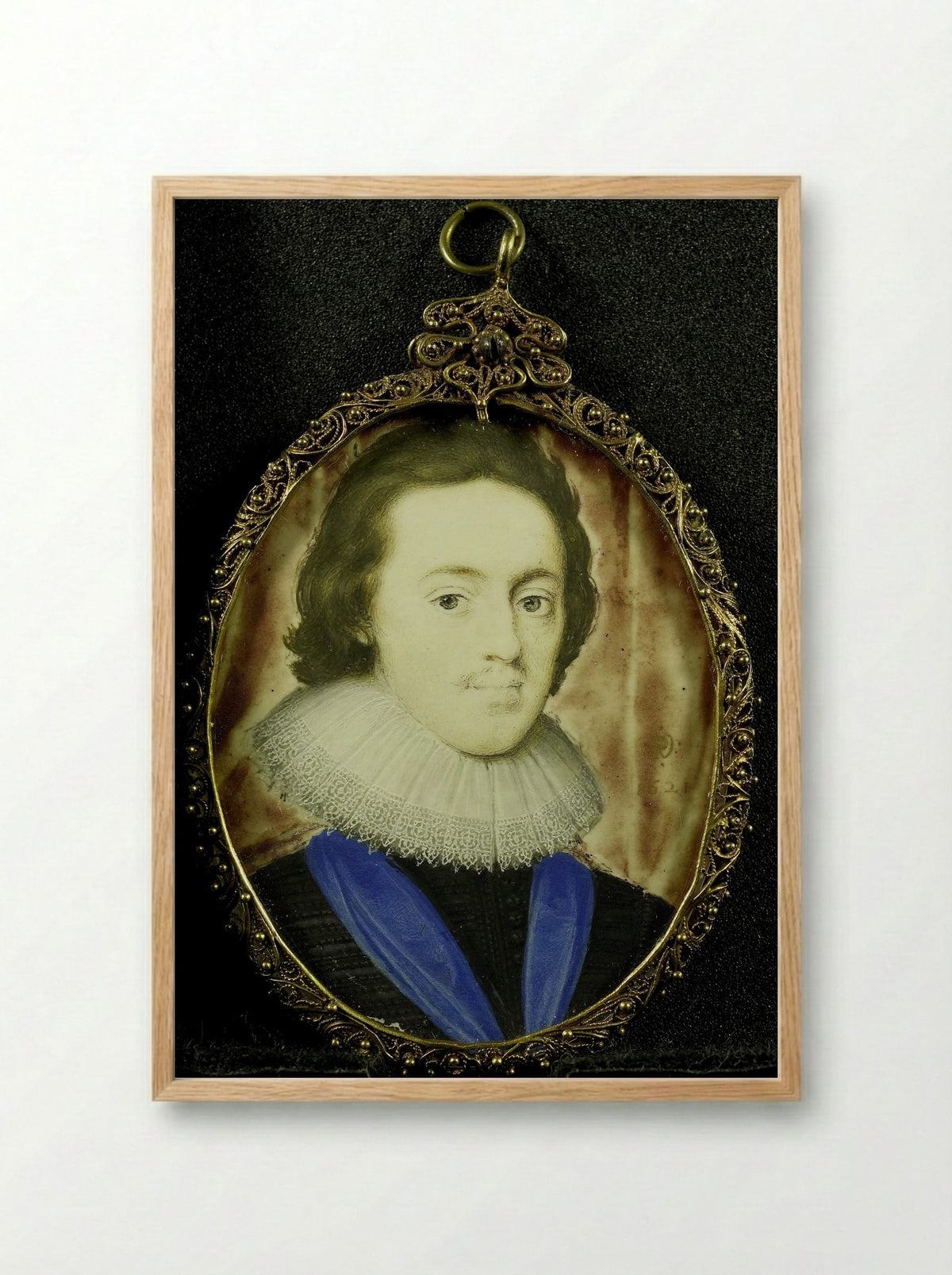 Charles Stuart, Prince of Wales - Peter Oliver - Framed Print Wood