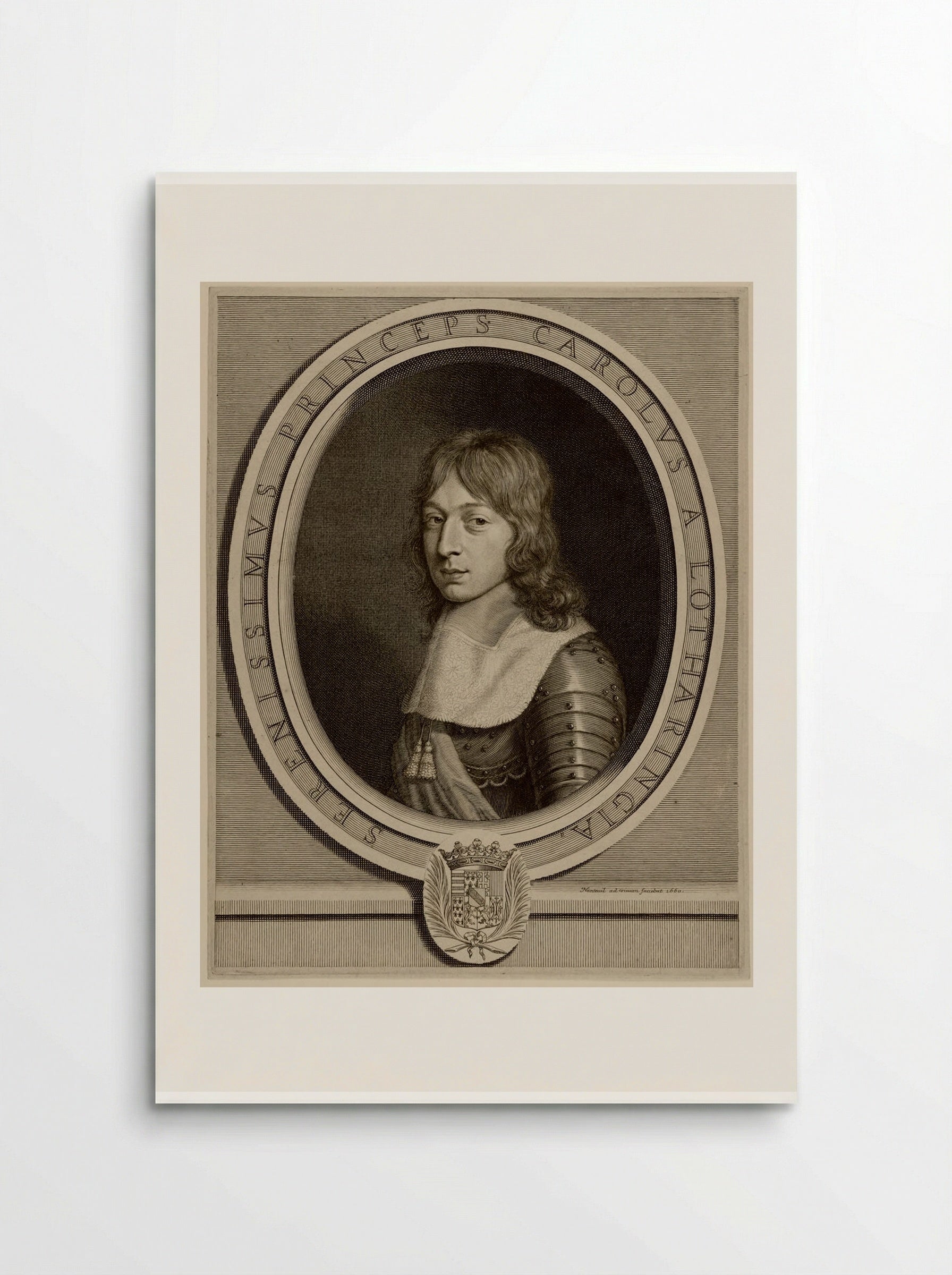 Charles V, Duc de Lorraine - Robert Nanteuil - Poster