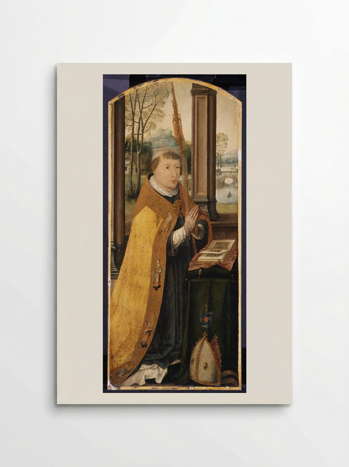 Charles de Saint-Radegonde, Abbot of Anchin - Jean Bellegambe - Poster