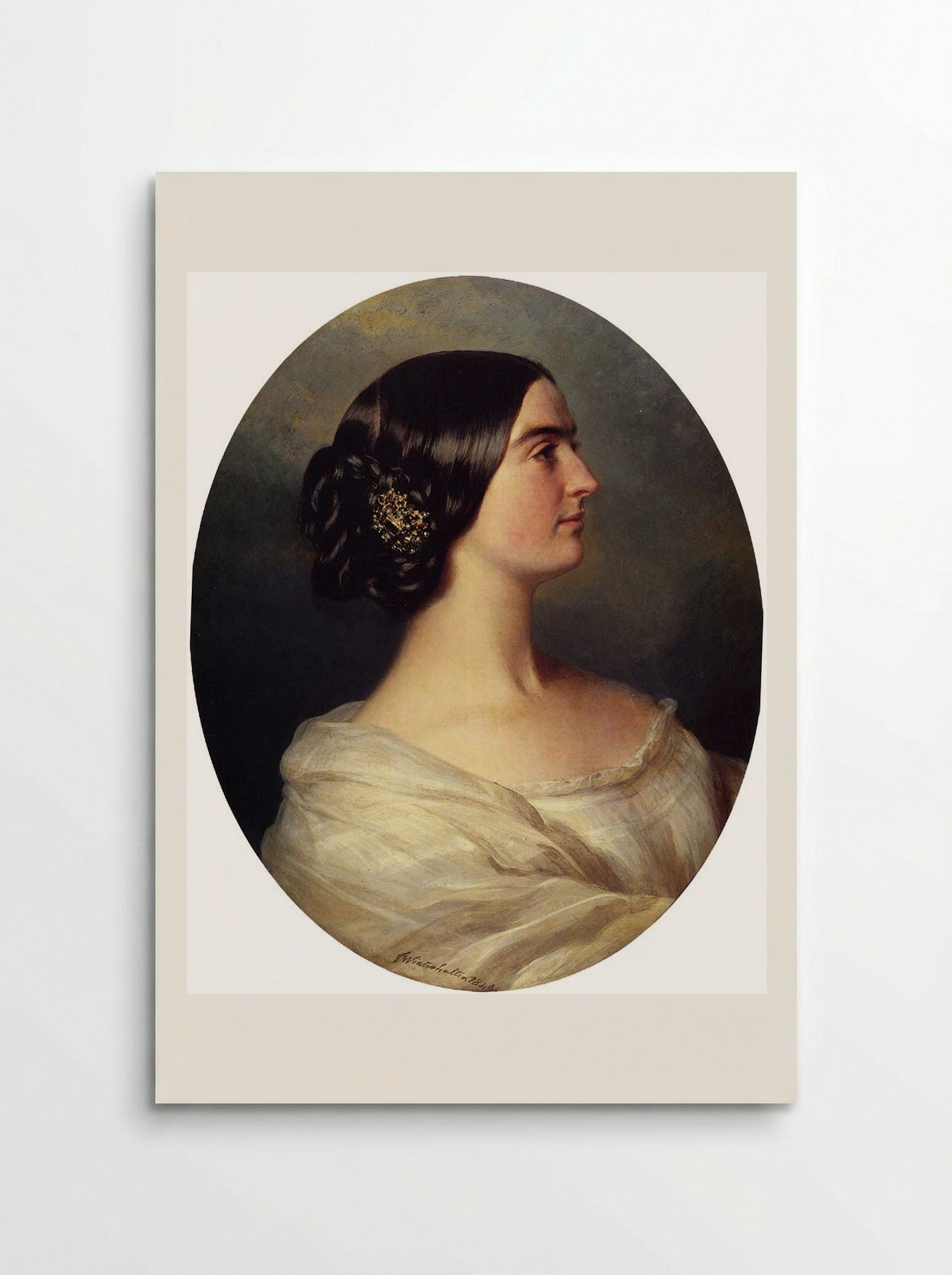 Charlotte Stuart, Viscountess Canning - Franz Xaver Winterhalter - Poster