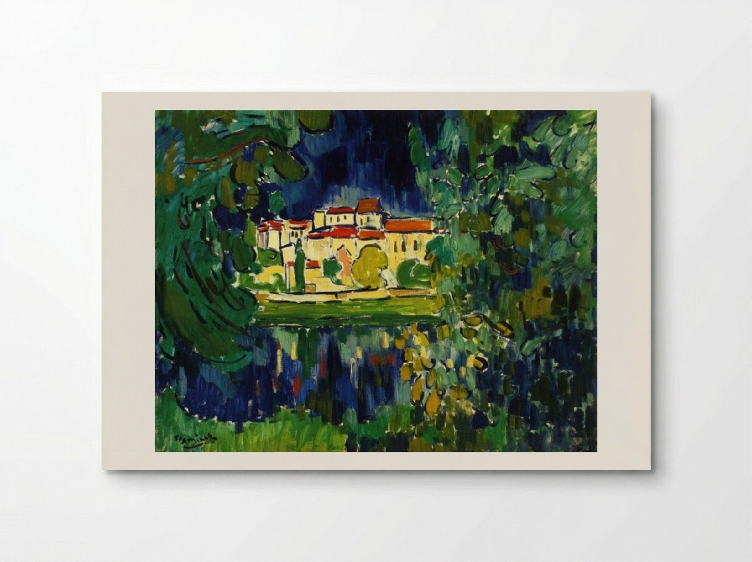 Chatou - Maurice de Vlaminck - Poster