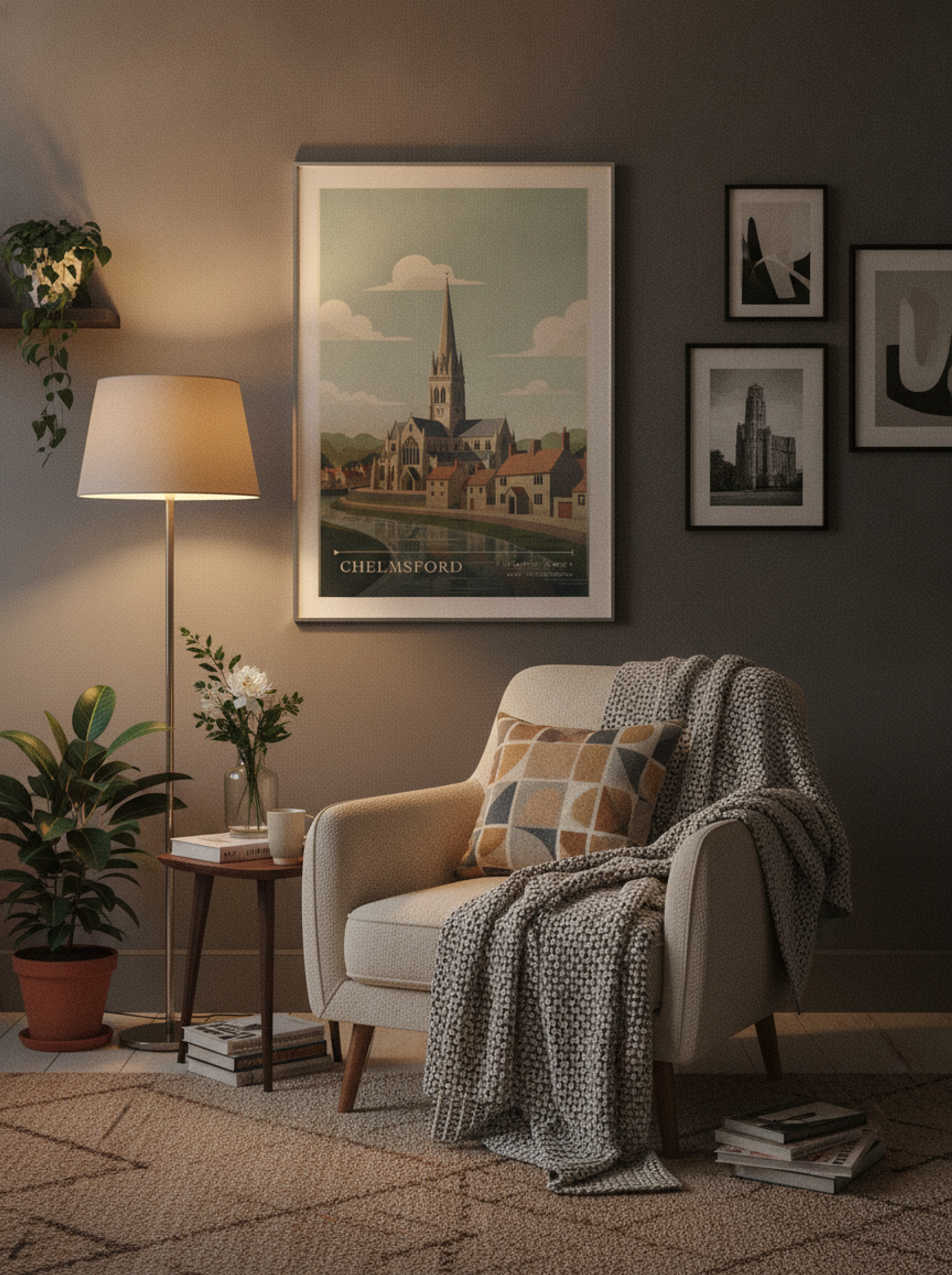 Chelmsford Essex United Kingdom Travel Poster - Lifestyle