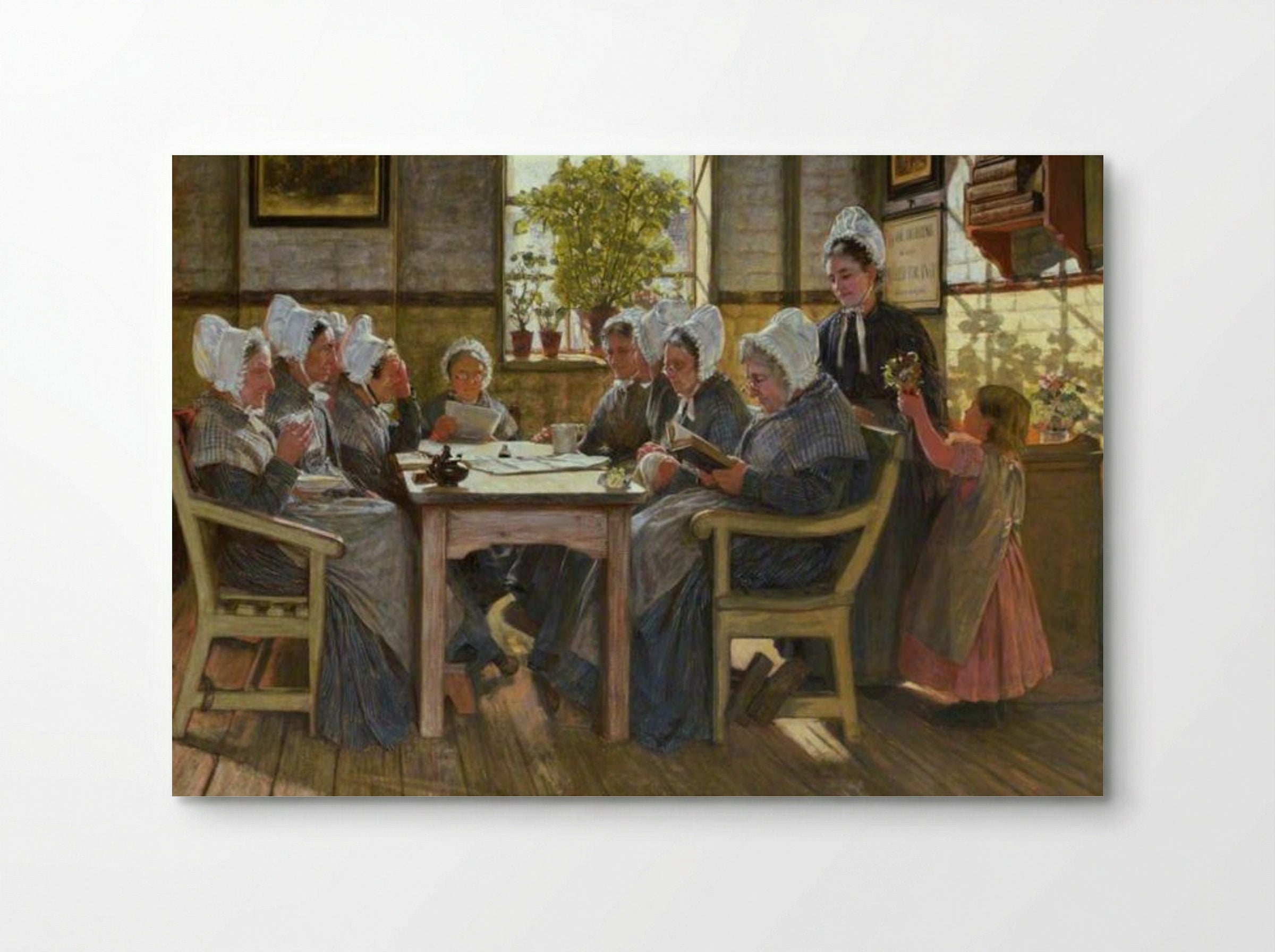 Chelsea Workhouse: A Bible Reading (Our Poor) - James Charles - Poster