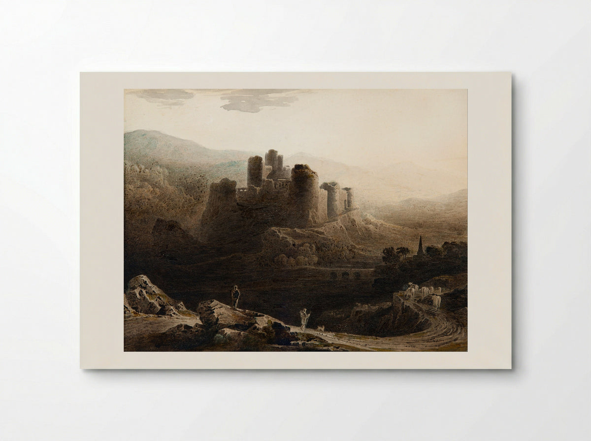 Chepstow Castle, River Wye - Joseph Mallord William Turner - Poster