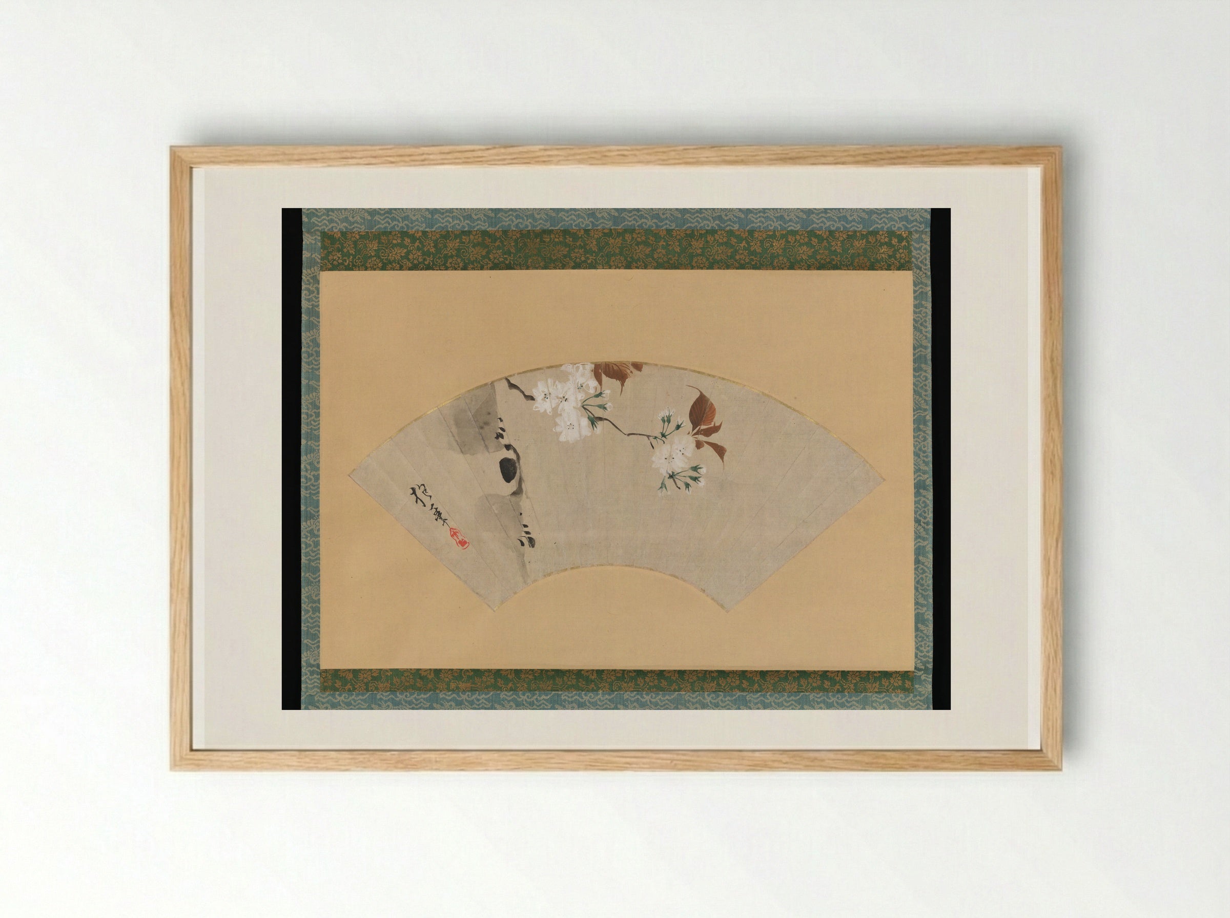 Cherry Blossoms - Sakai Hōitsu - Framed Print Wood