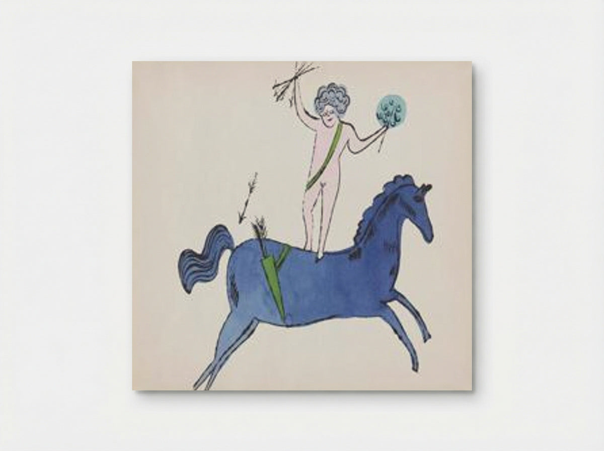 Cherub and Horse - Andy Warhol - Poster