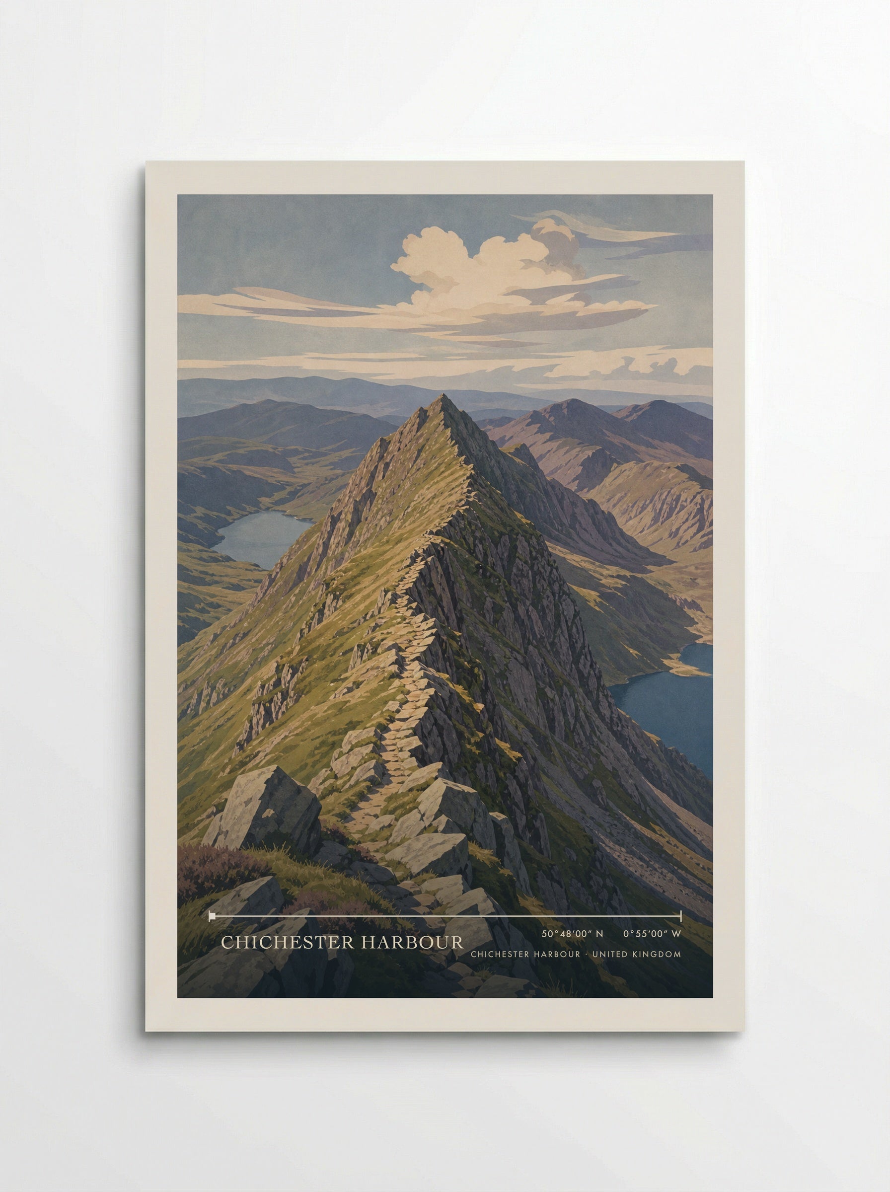 Chichester Harbour United Kingdom Travel Poster - Poster