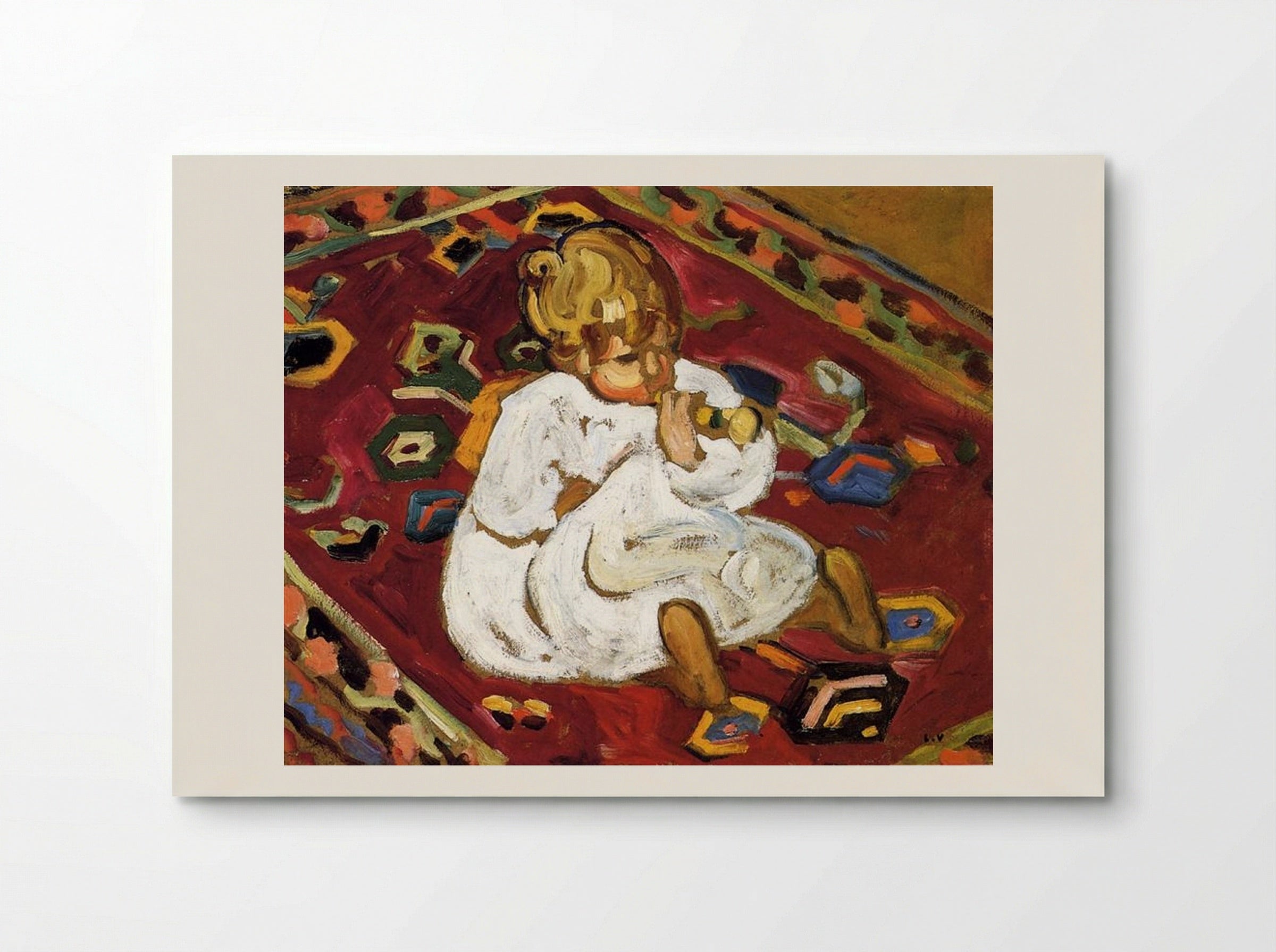 Child with Trumpet - Louis Valtat - Poster