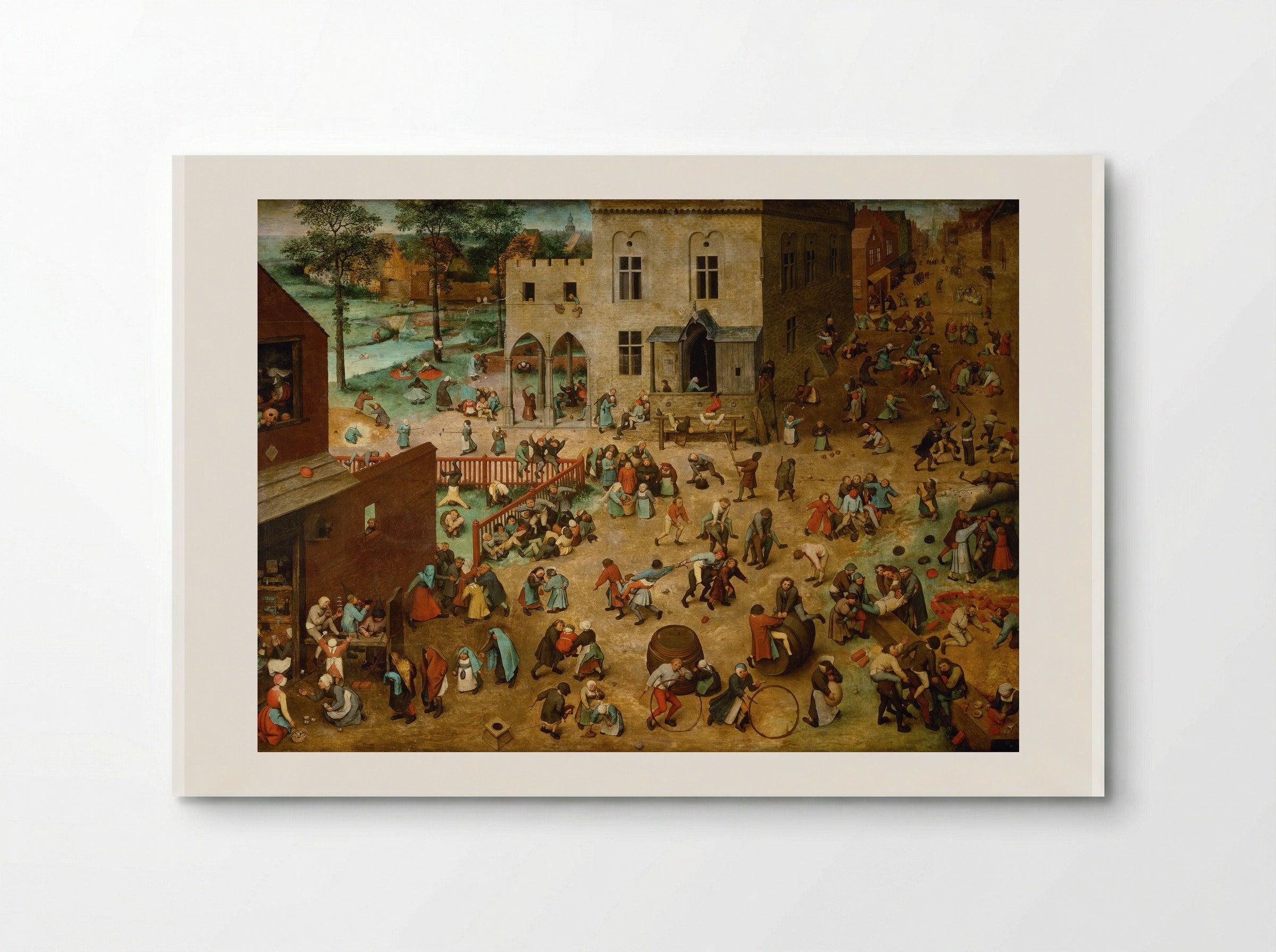 Children's Games - Pieter Bruegel the Elder - Poster