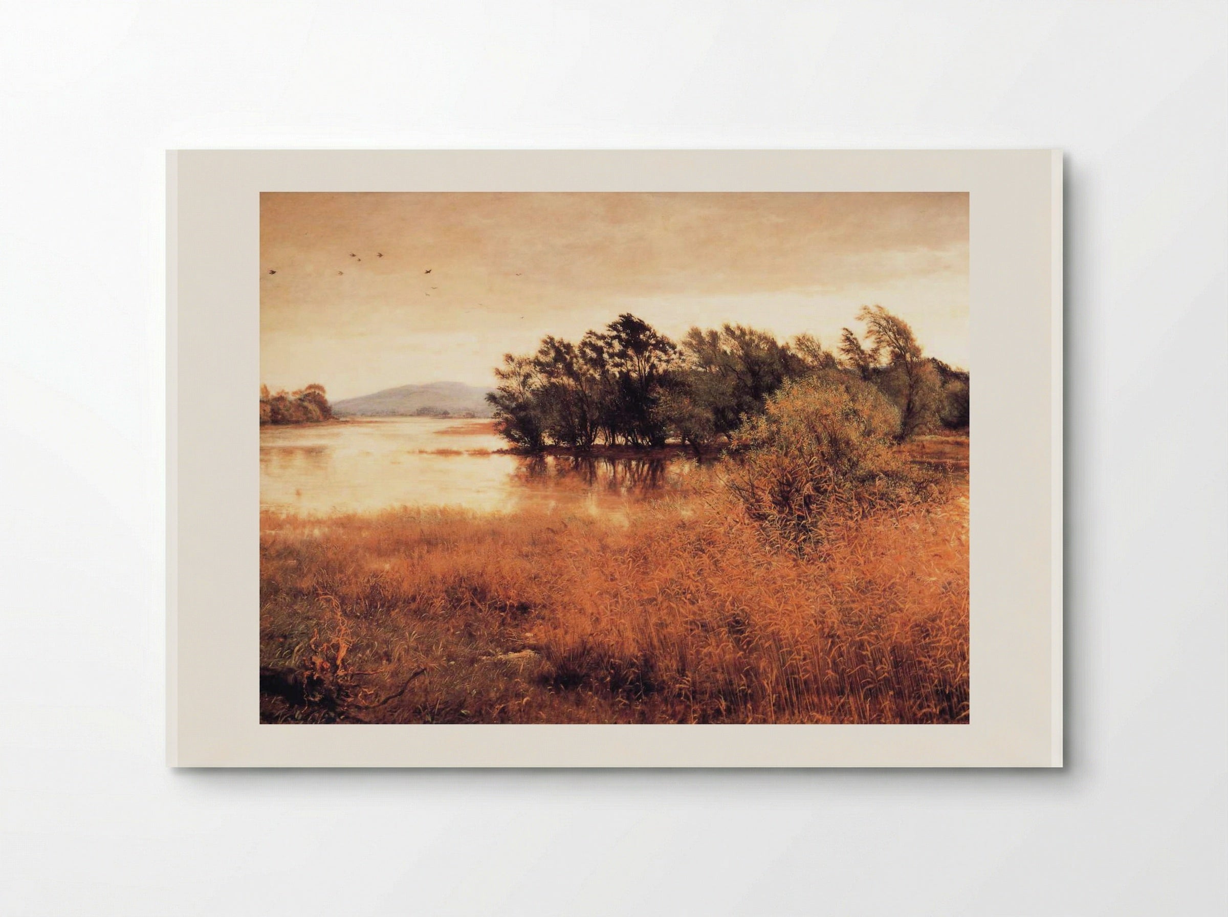 Chill October - John Everett Millais - Poster