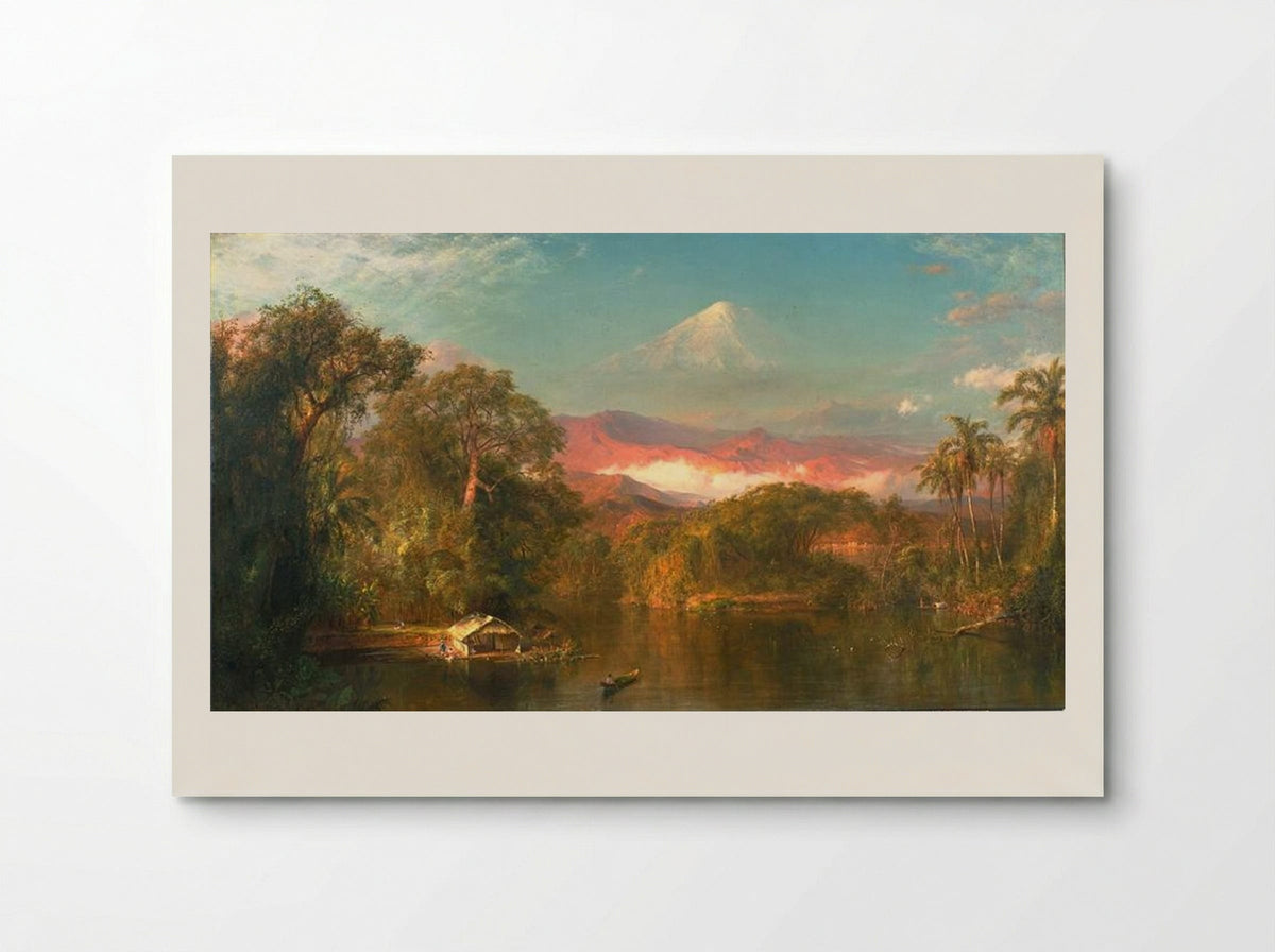 Chimborazo - Frederic Edwin Church - Poster