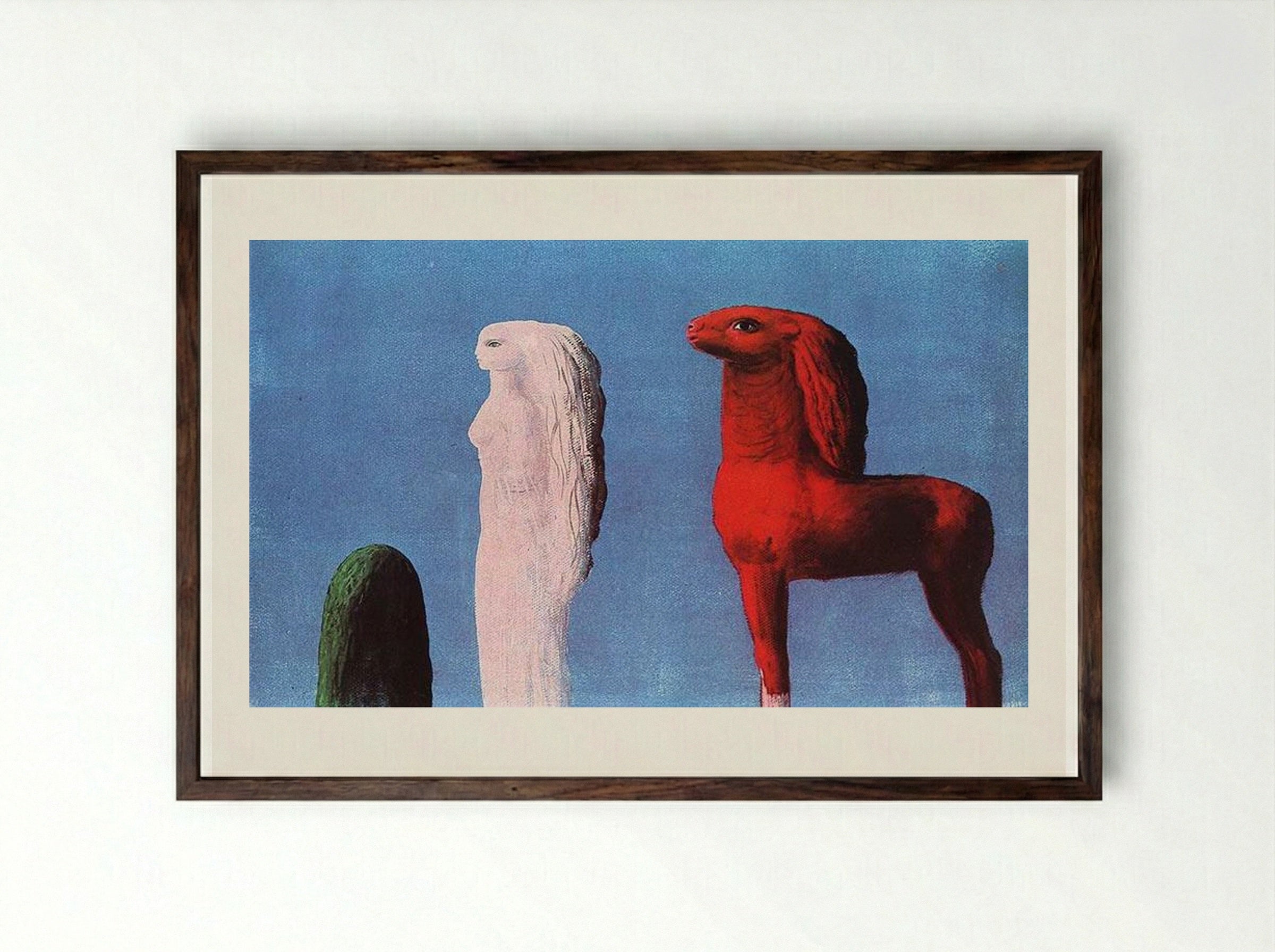 Chimera - Sabin Balasa - Framed Print Dark Wood