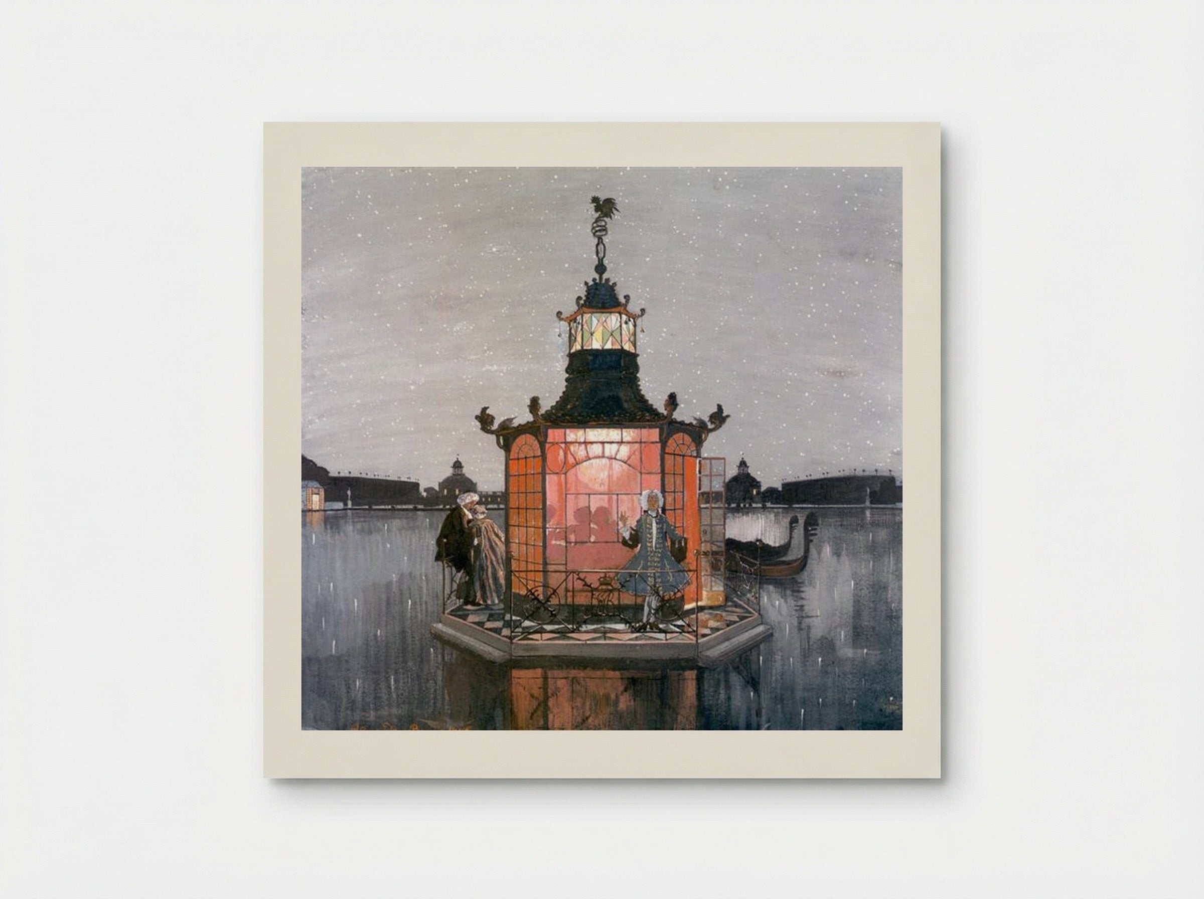 Chinese Pavilion. Jealous - Alexandre Benois - Poster