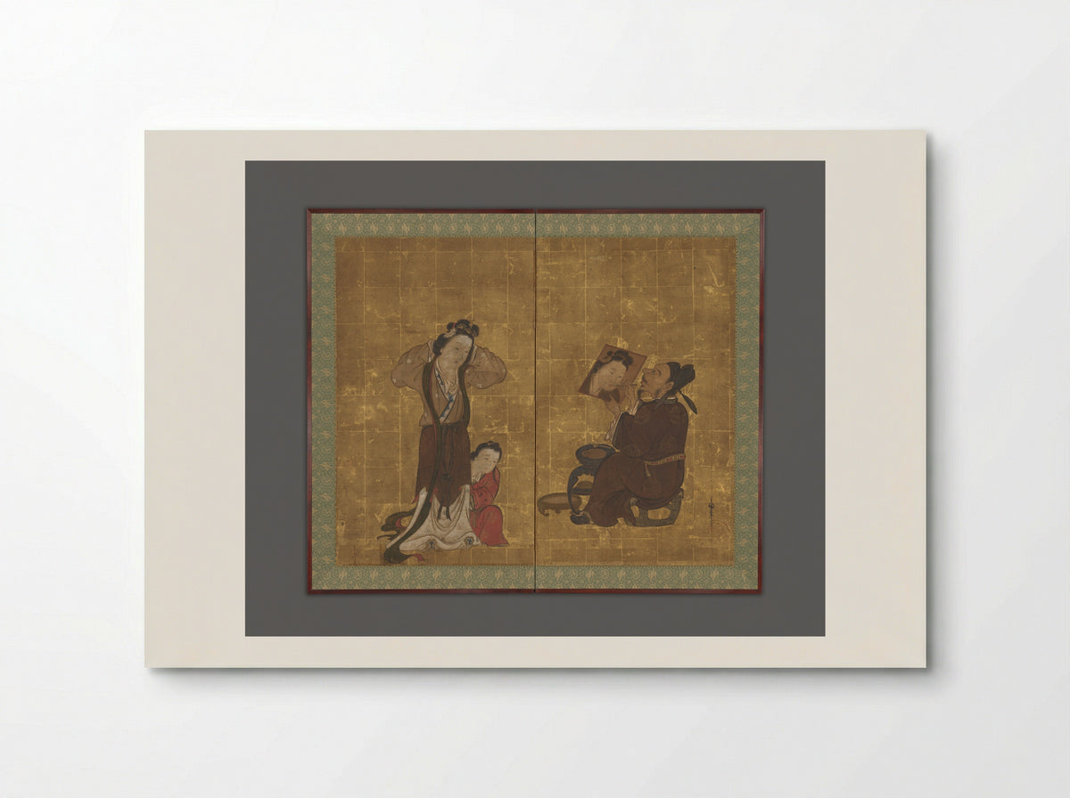 Chinese Portrait Painter - Miwa Zaiei - Poster