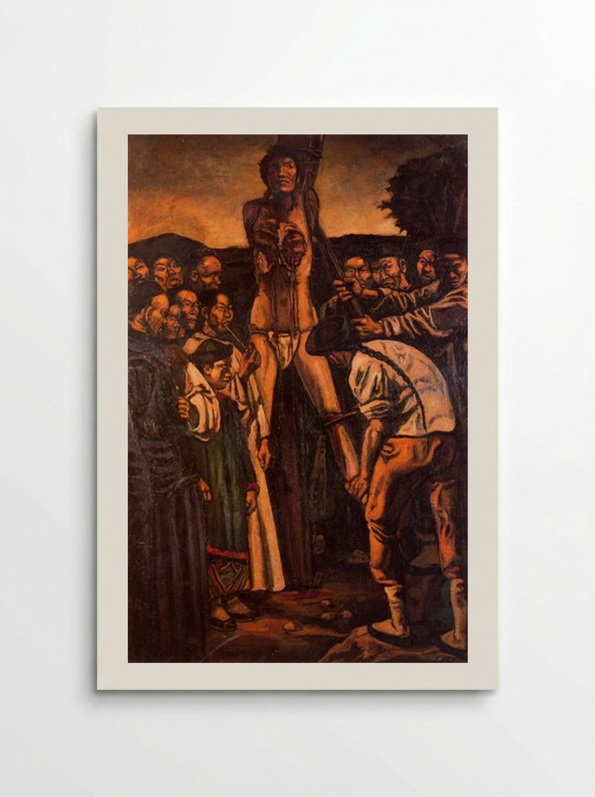 Chinese Torture - José Gutiérrez Solana - Poster