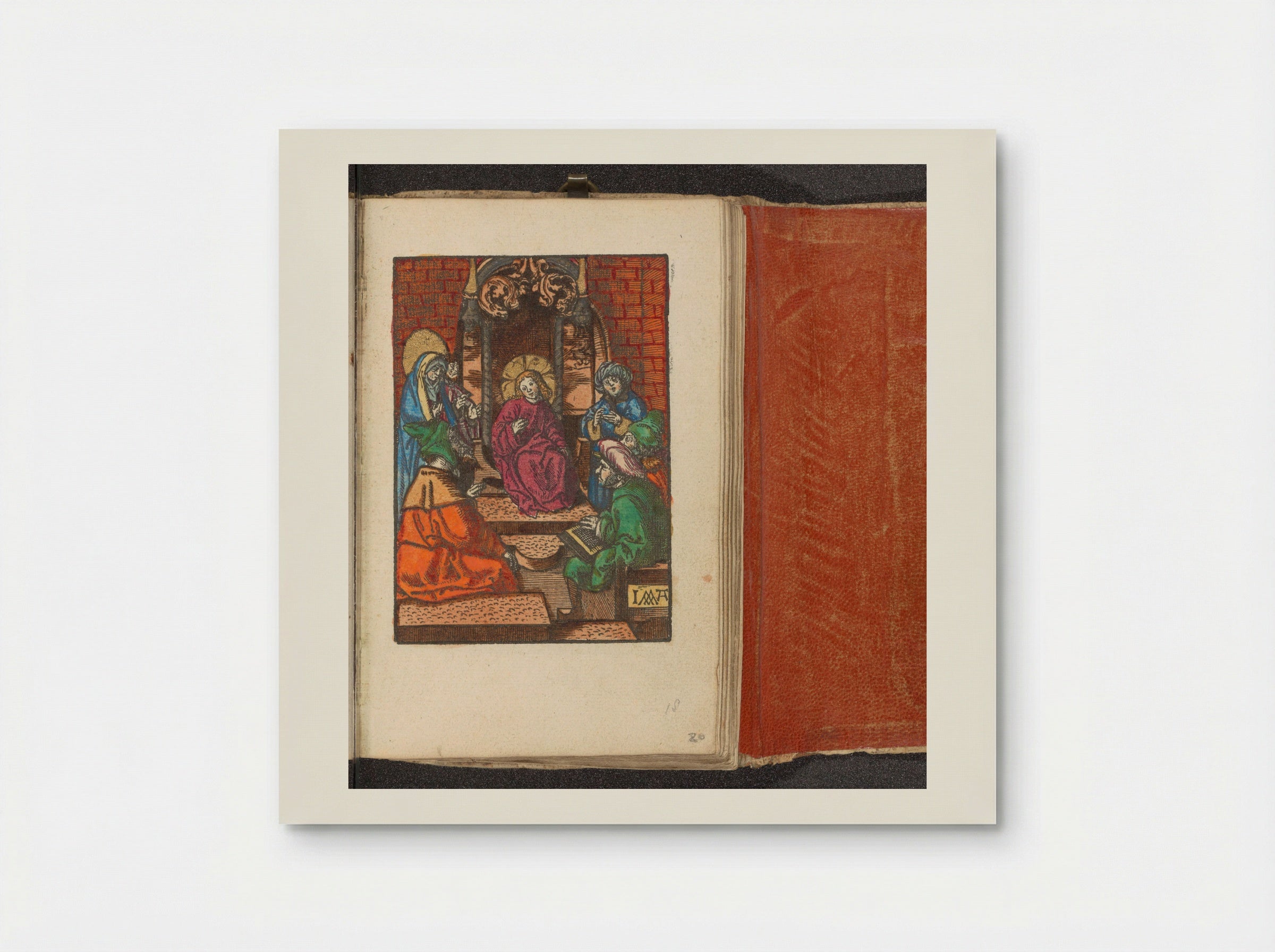 Christ Among the Doctors - Doen Pietersz. - Poster