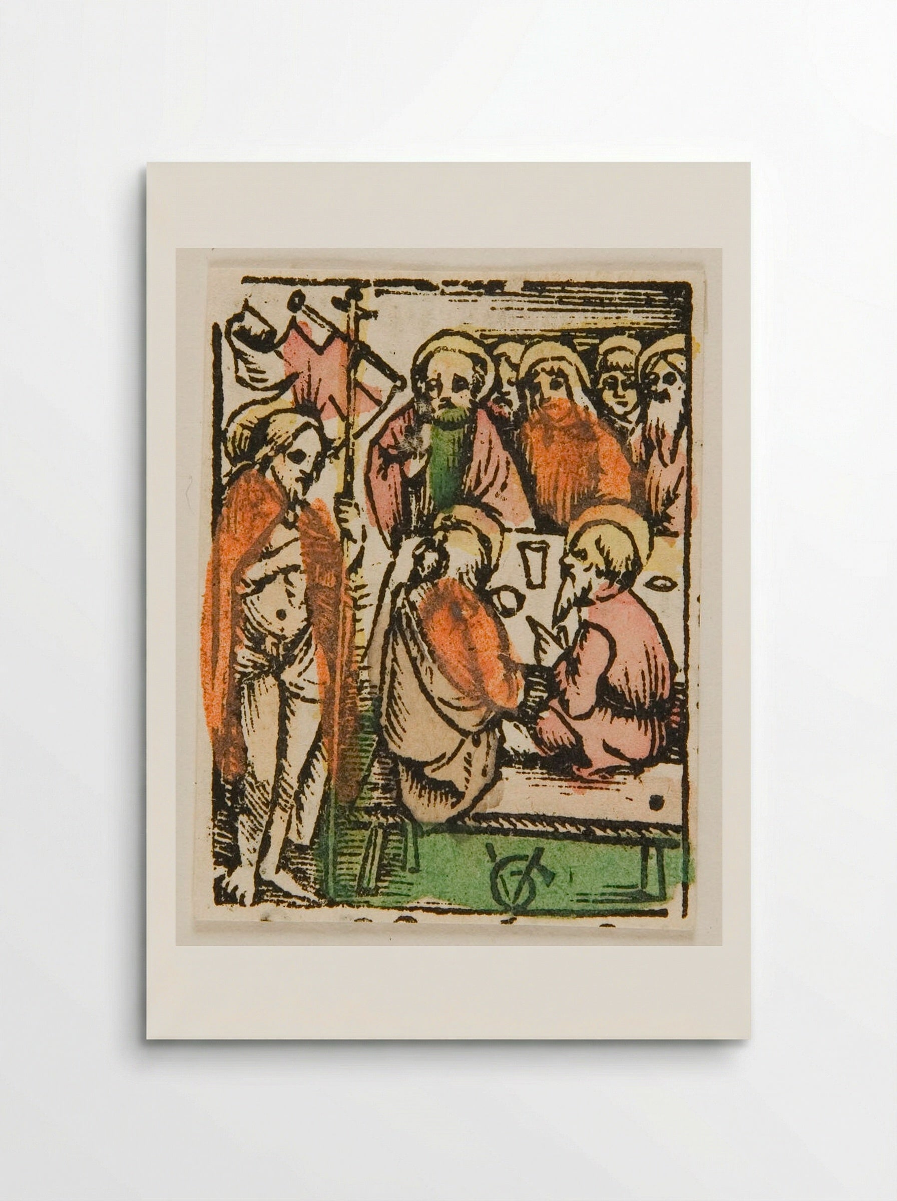 Christ Appears to His Disciples - Urs Graf - Poster