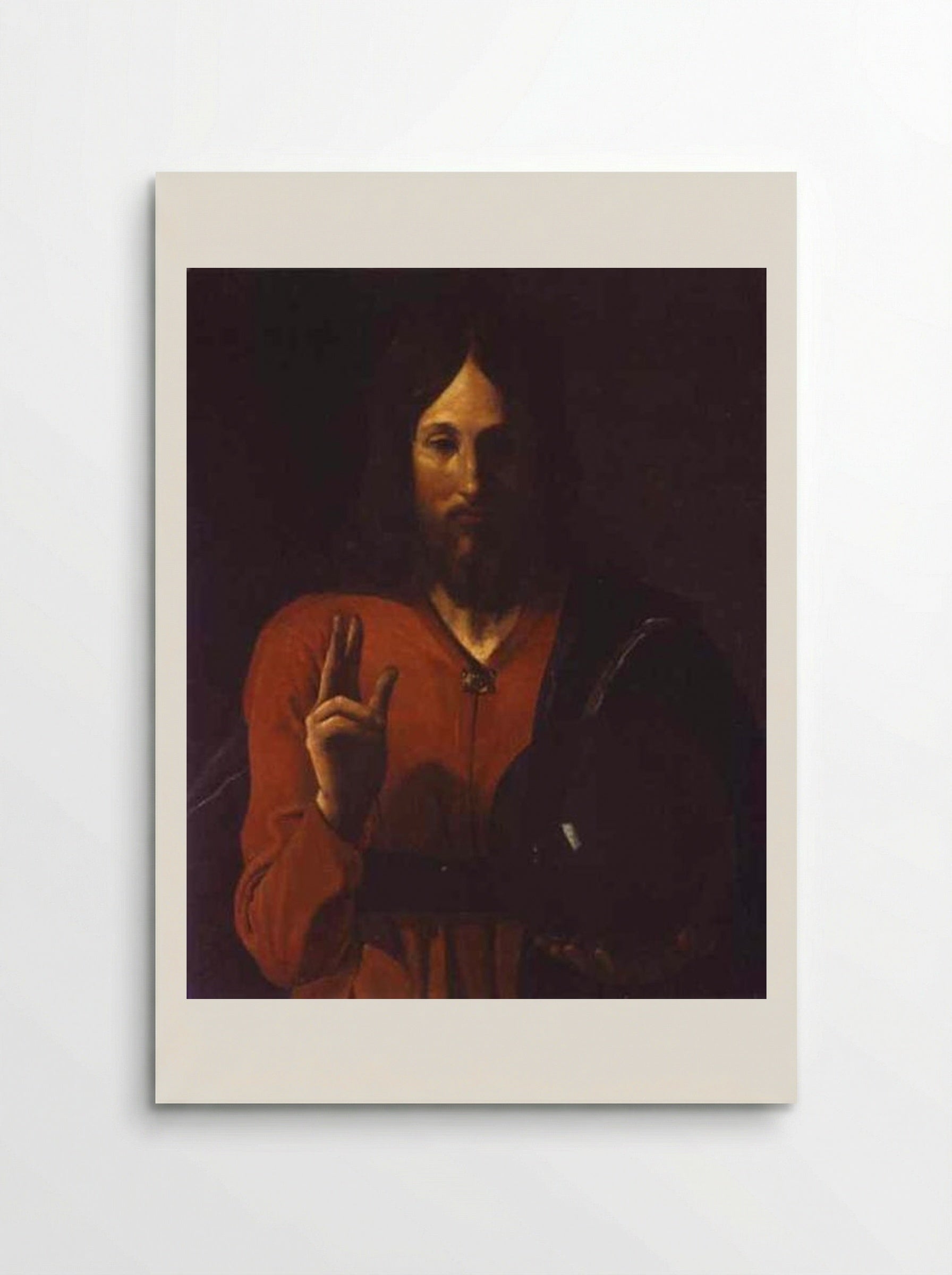Christ Bénissant - Georges de la Tour - Poster