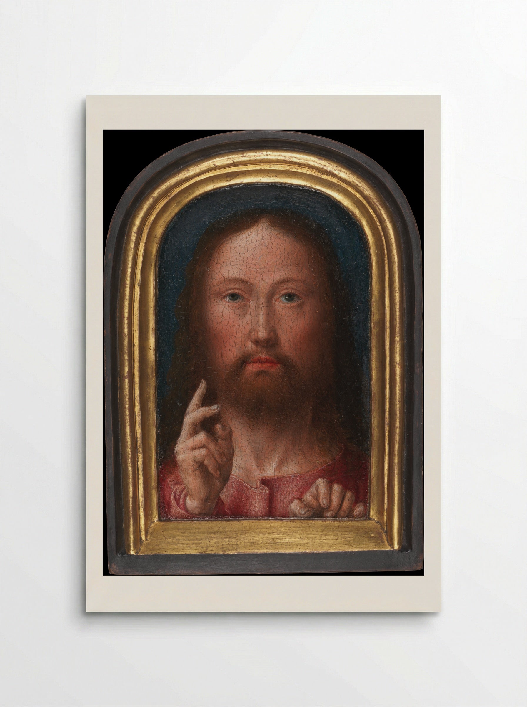Christ Blessing - Gerard David - Poster