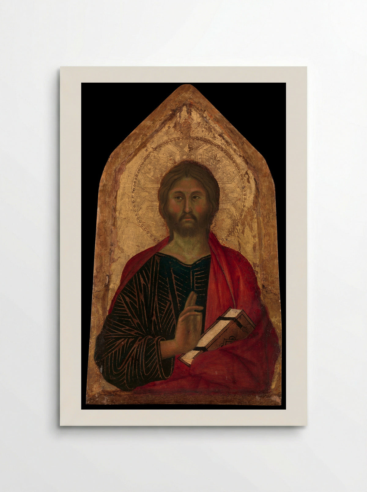 Christ Blessing - Segna di Buonaventura - Poster