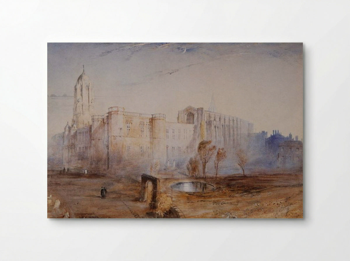 Christ Church from St Aldate - John Ruskin - Poster