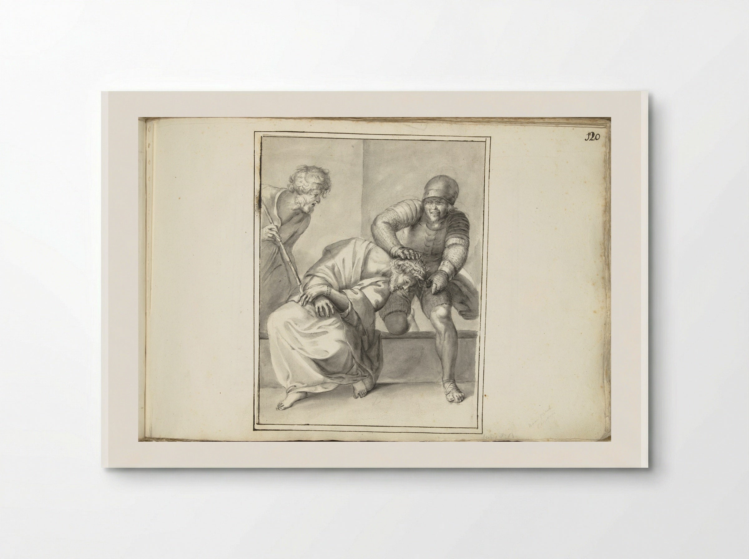 Christ Crowned with Thorns - Moses ter Borch - Poster