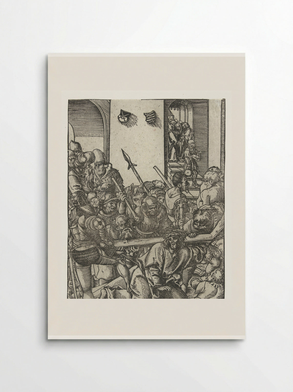 Christ Falling Under the Cross - Lucas Cranach the Elder - Poster