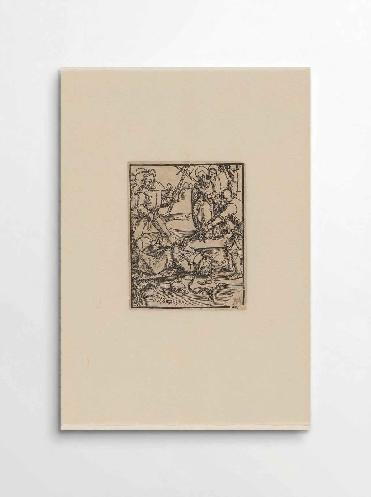 Christ Falling on the Way to the Flagellation - Hans Baldung Grien - Poster