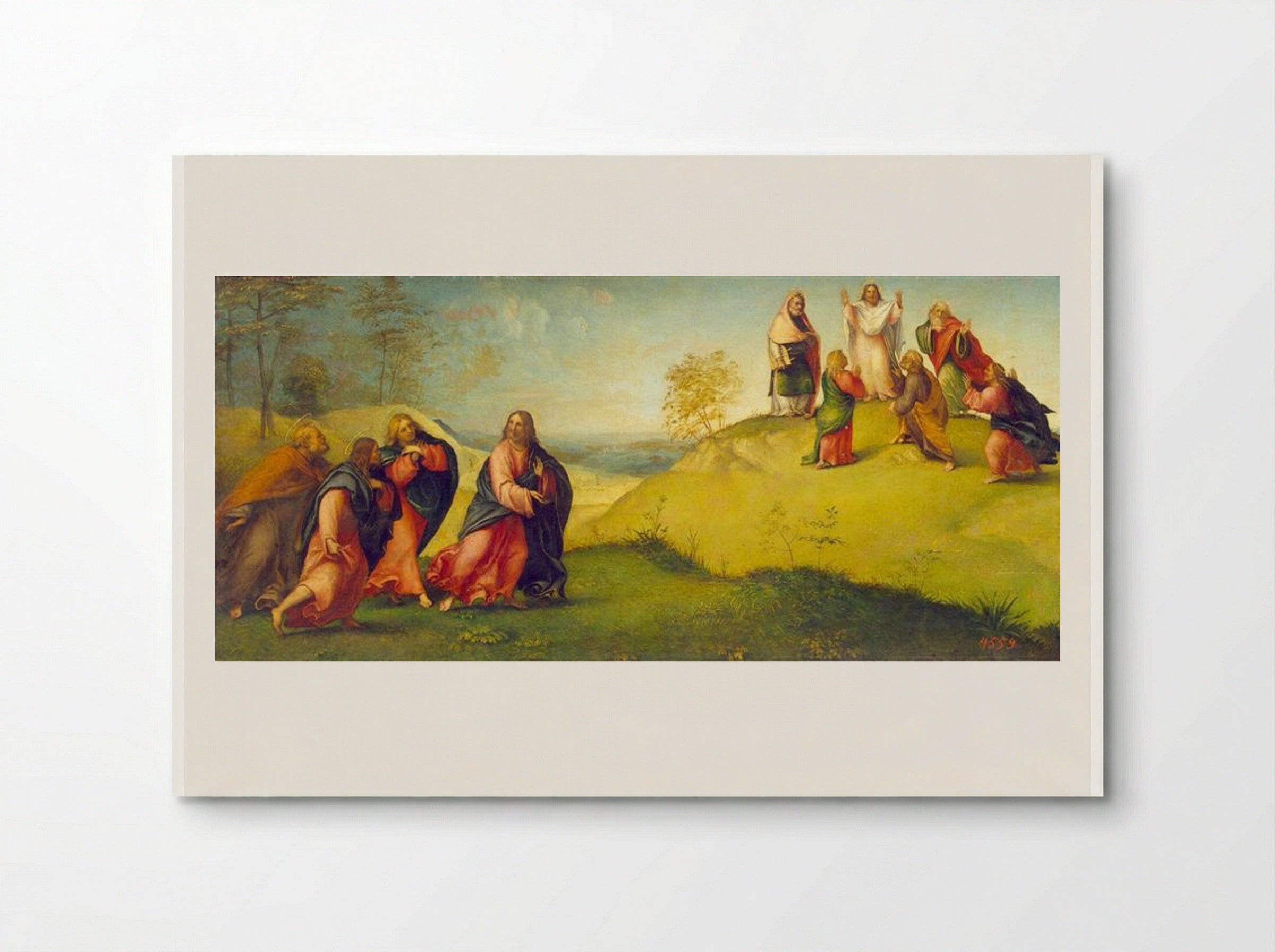 Christ Leading the Apostles to Mount Tabor - Lorenzo Lotto - Poster