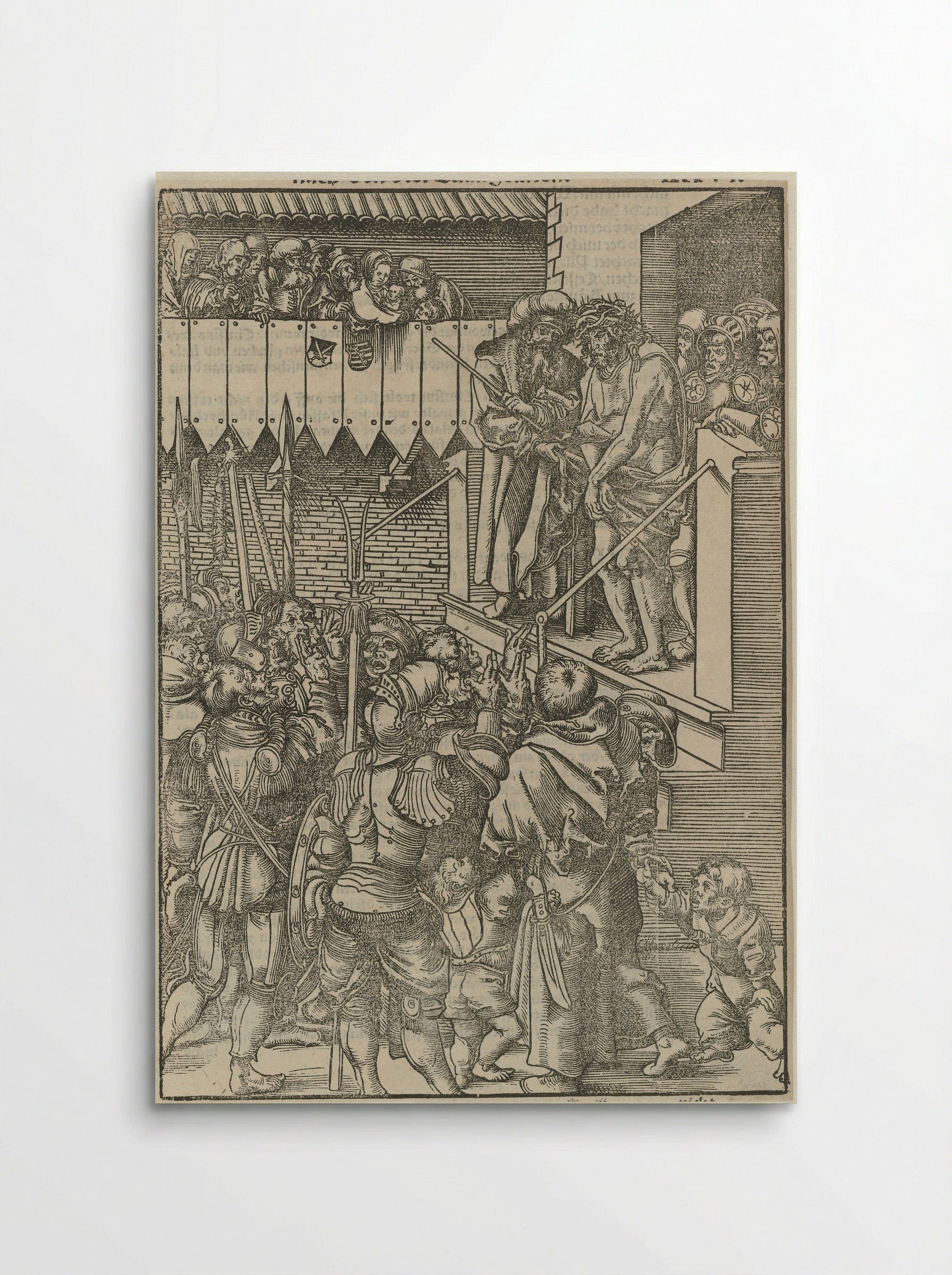 Christ Presented to the People (Ecce Homo) - Lucas Cranach the Elder - Poster