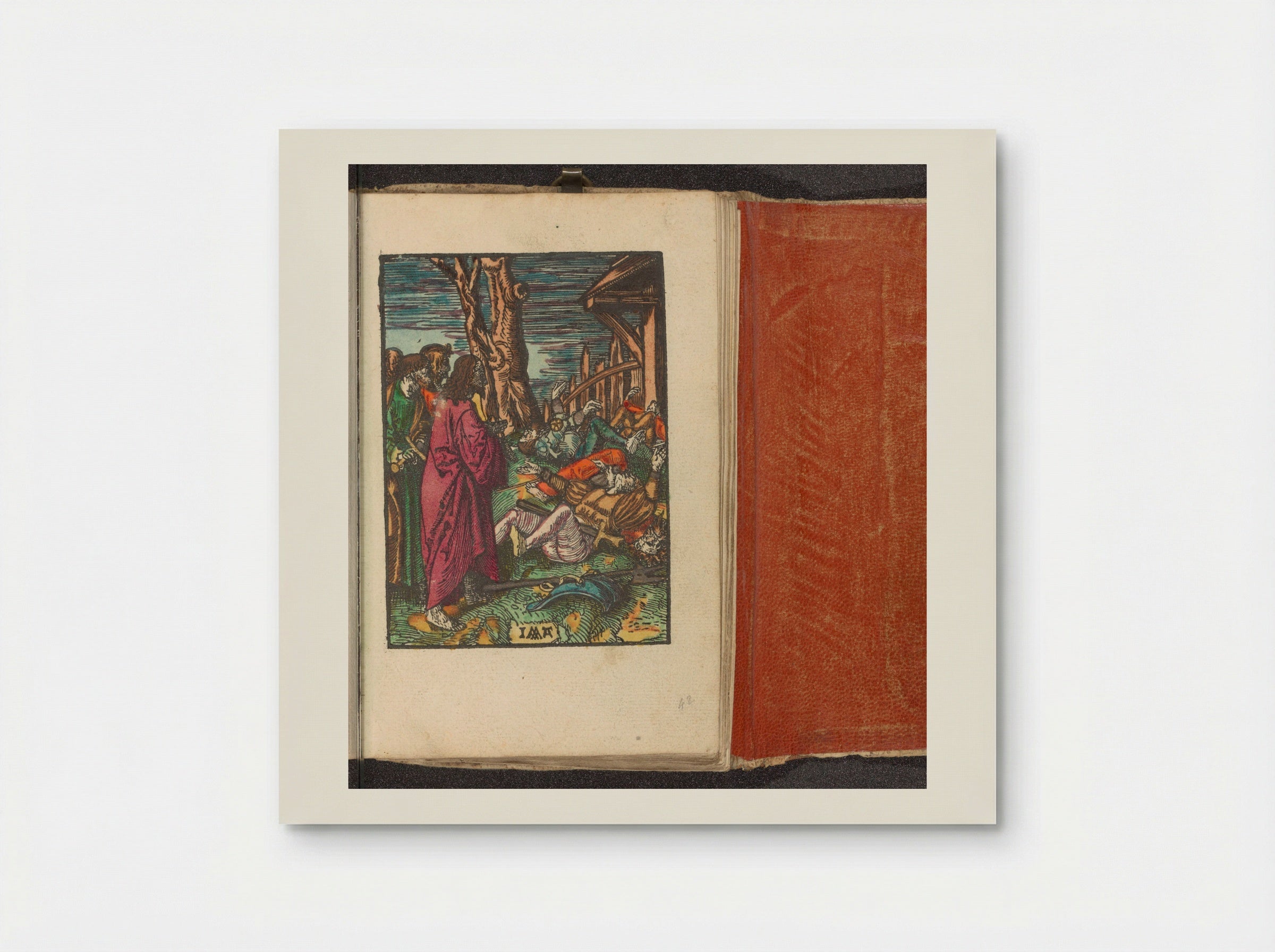 Christ Reveals Himself and the Soldiers Fall to the Ground - Doen Pietersz. - Poster
